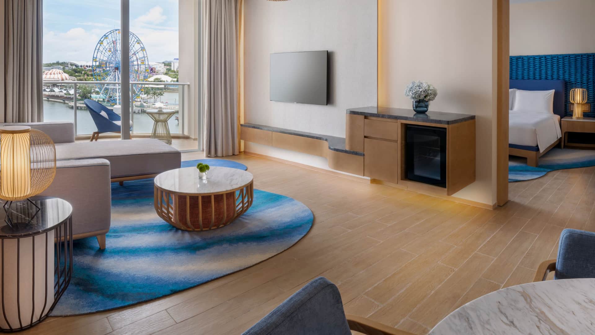 Hyatt Regency Hainan Ocean Paradise Resort Regency Suite King Ocean View Living Room