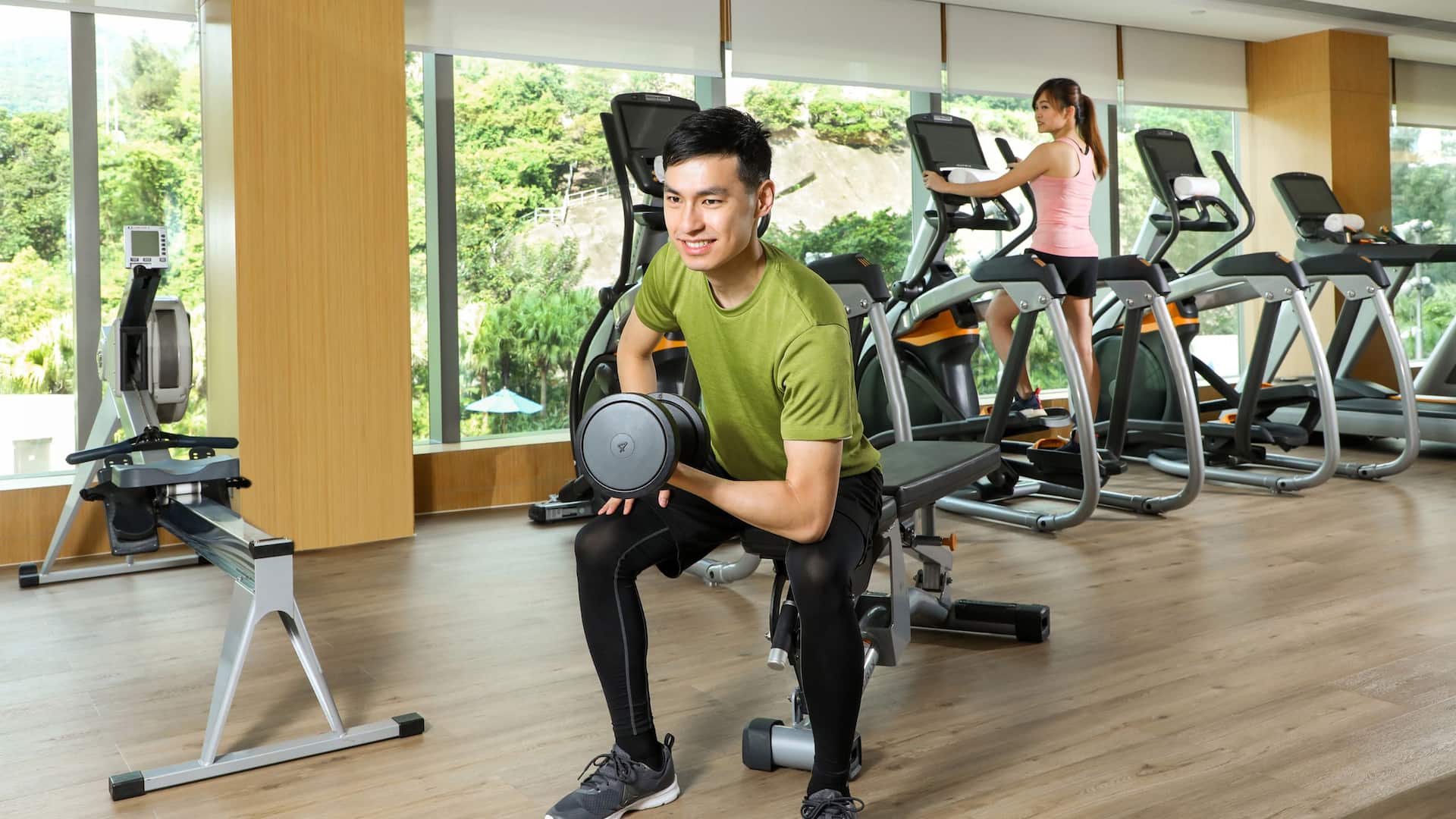 Hyatt Regency Hong Kong, Sha Tin Fitness Center Equipments