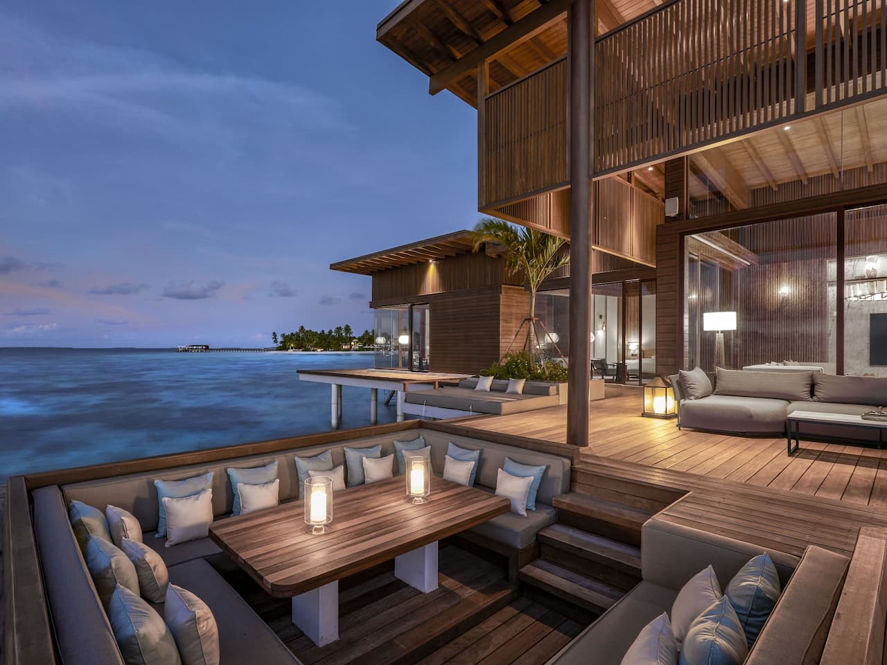 Park Hyatt Maldives Kiaali Residence Sunken Dining Room