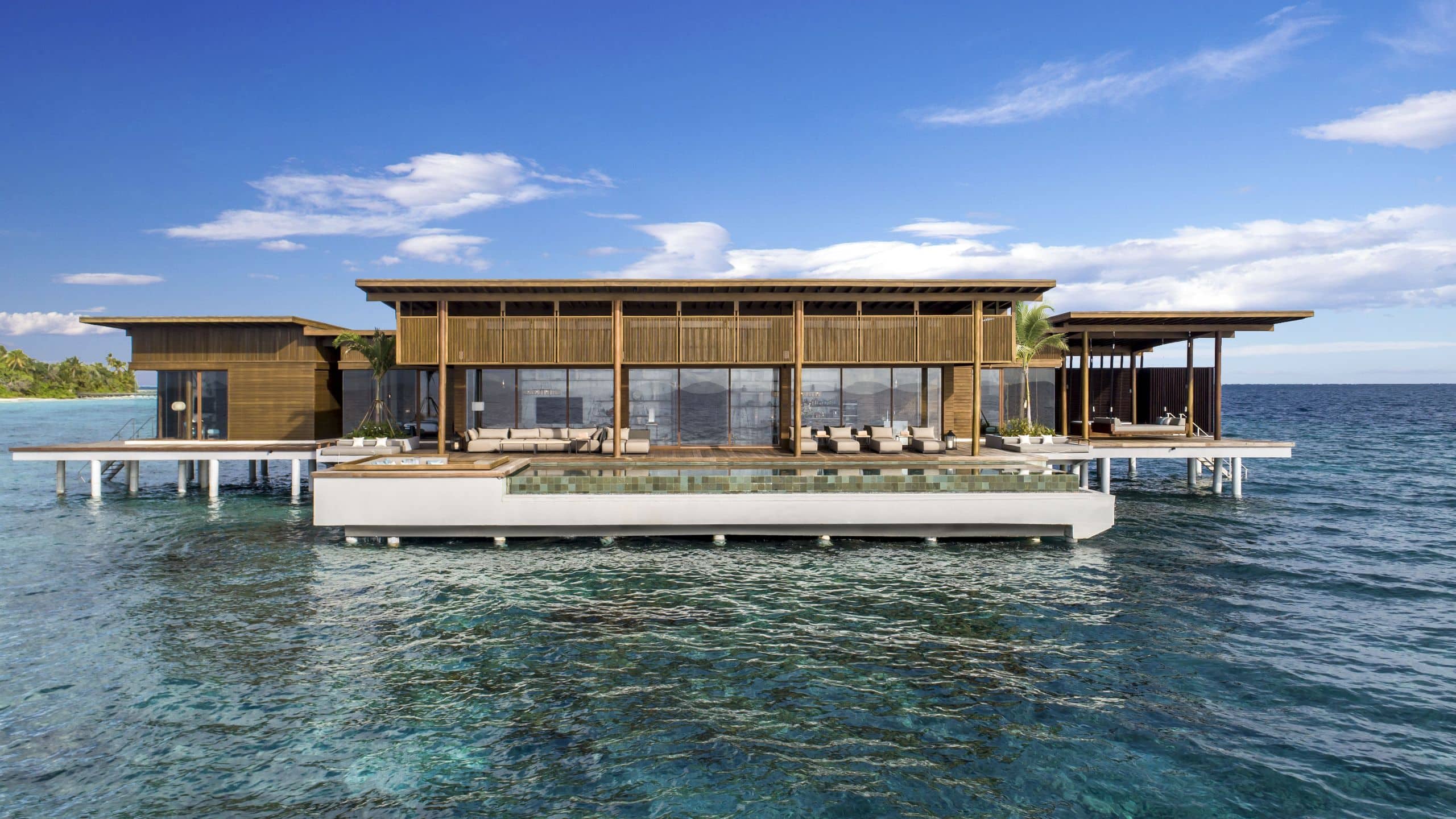 Park Hyatt Maldives Hadahaa Presidential Residence Front Views