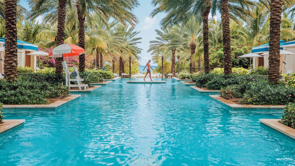 Reflections Pool Woman