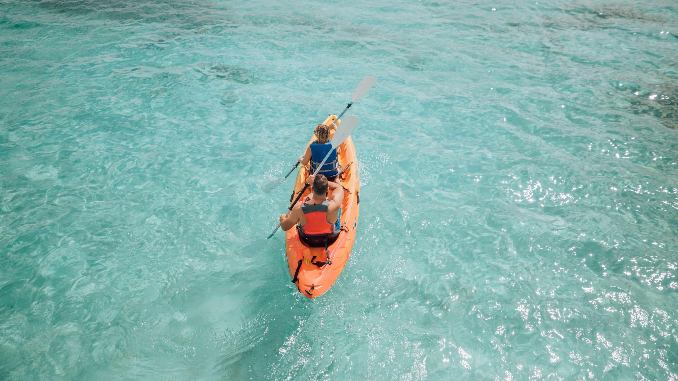 Grand Hyatt Baha Mar Kayaking Couple