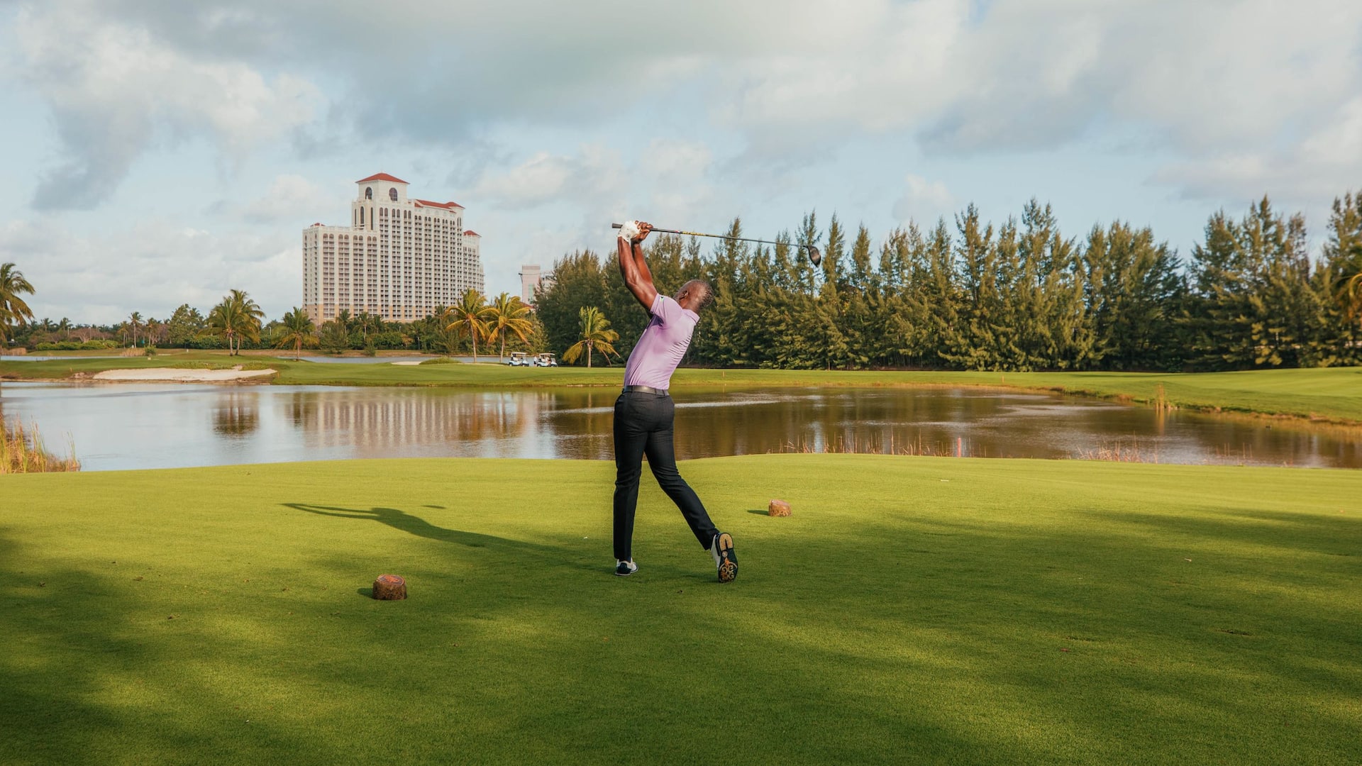 Grand Hyatt Baha Mar Golfing Male Hotel Views