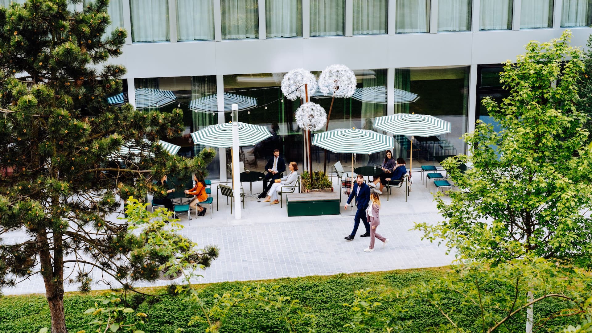 Hyatt Place Zurich Airport The Circle Hyatt Place Zurich Airport The Circle Hotel Terrace