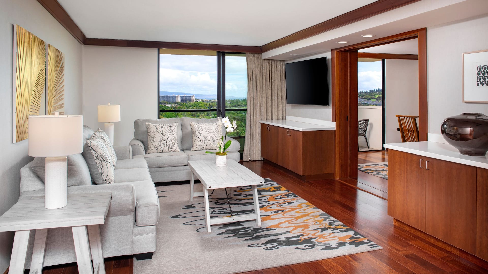 Hyatt Regency Maui Resort and Spa Regency Suite Living Room