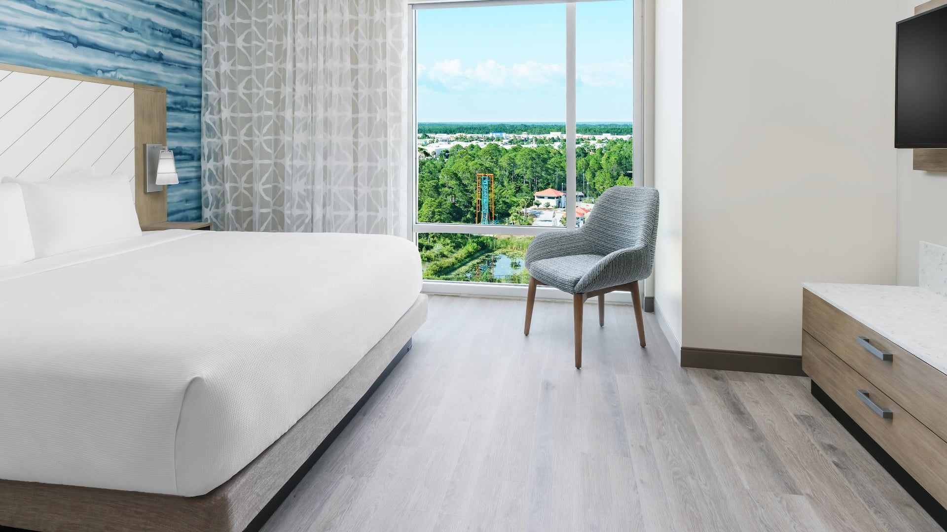 7 de 8 Hyatt Place Panama City Beach / Beachfront King Guestroom Window
