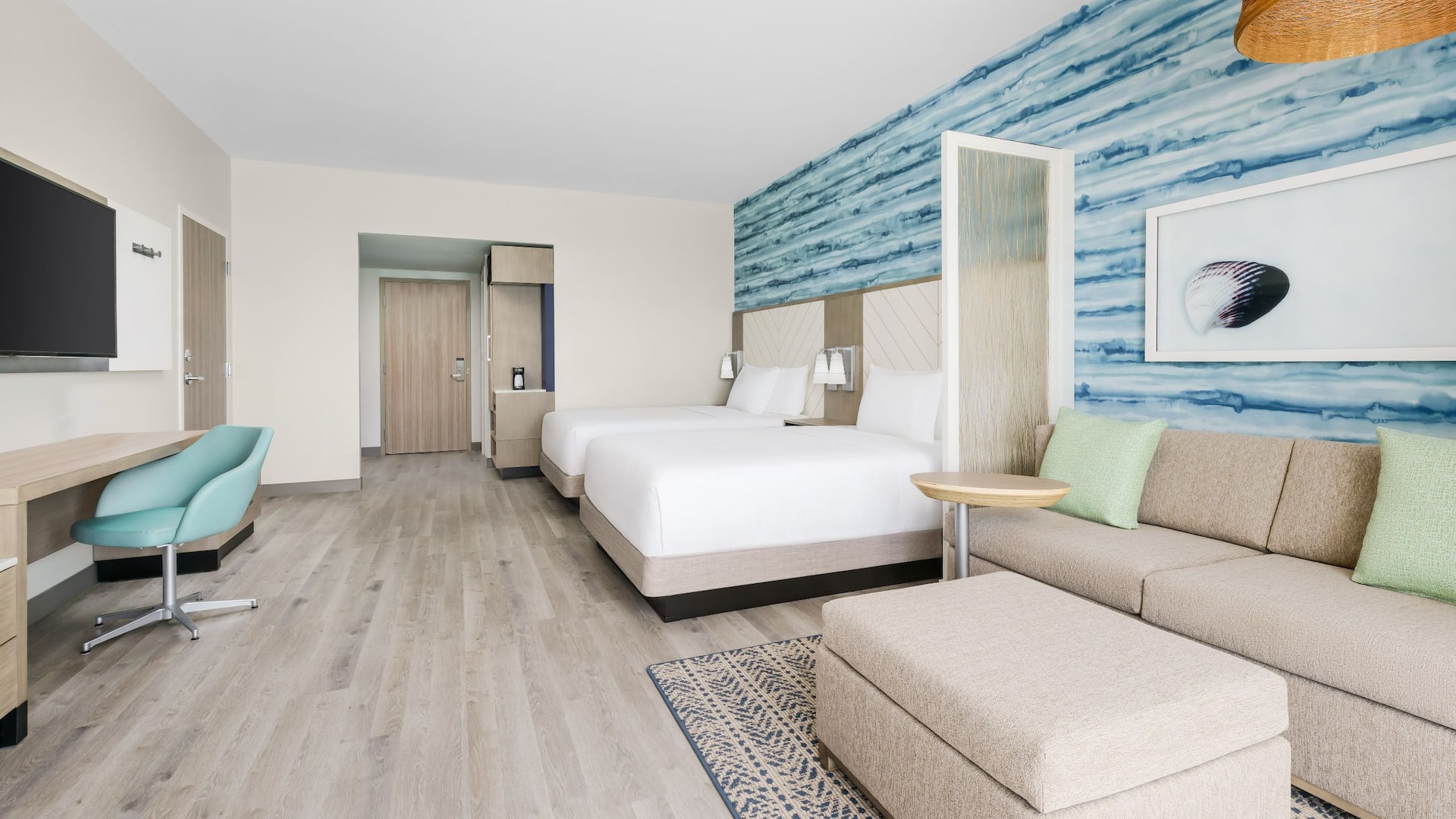Hyatt Place Panama City Beach / Beachfront Double Queen Beds Guest Room