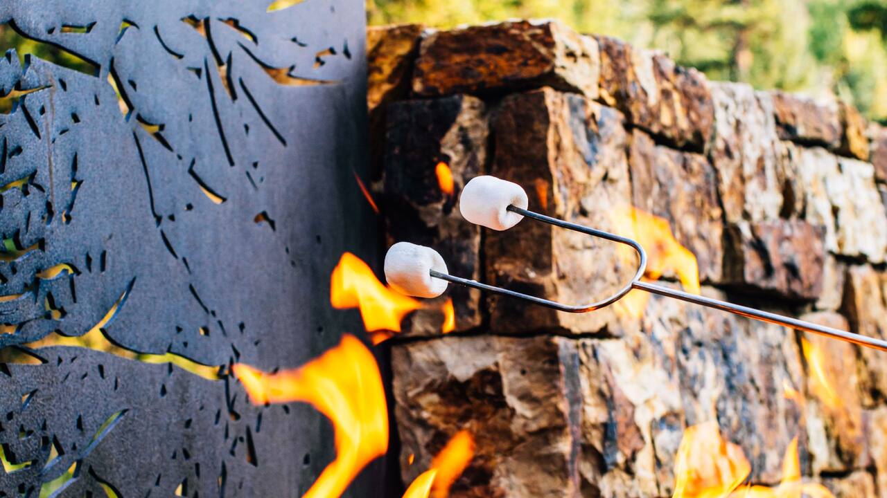 Grand Hyatt Vail Fire Pit Smores