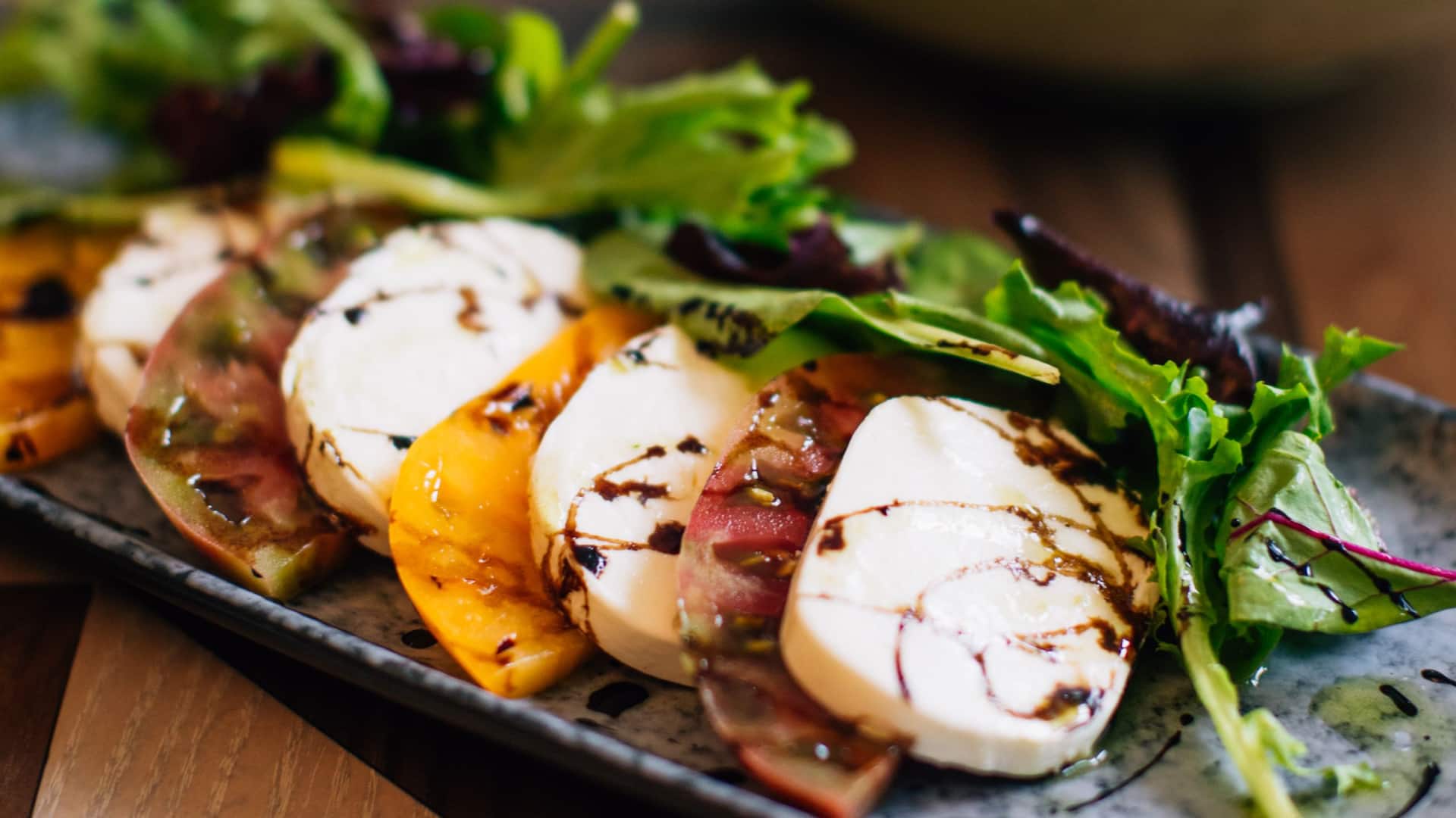 Grand Hyatt Vail Gessner Tomato Cheese Salad