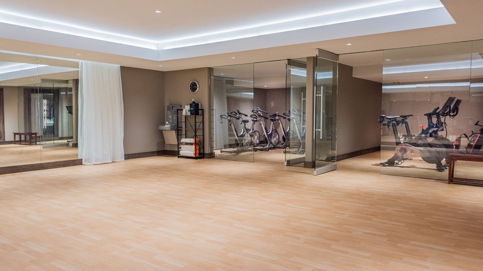 Grand Hyatt Vail Fitness Room Stationary Bikes