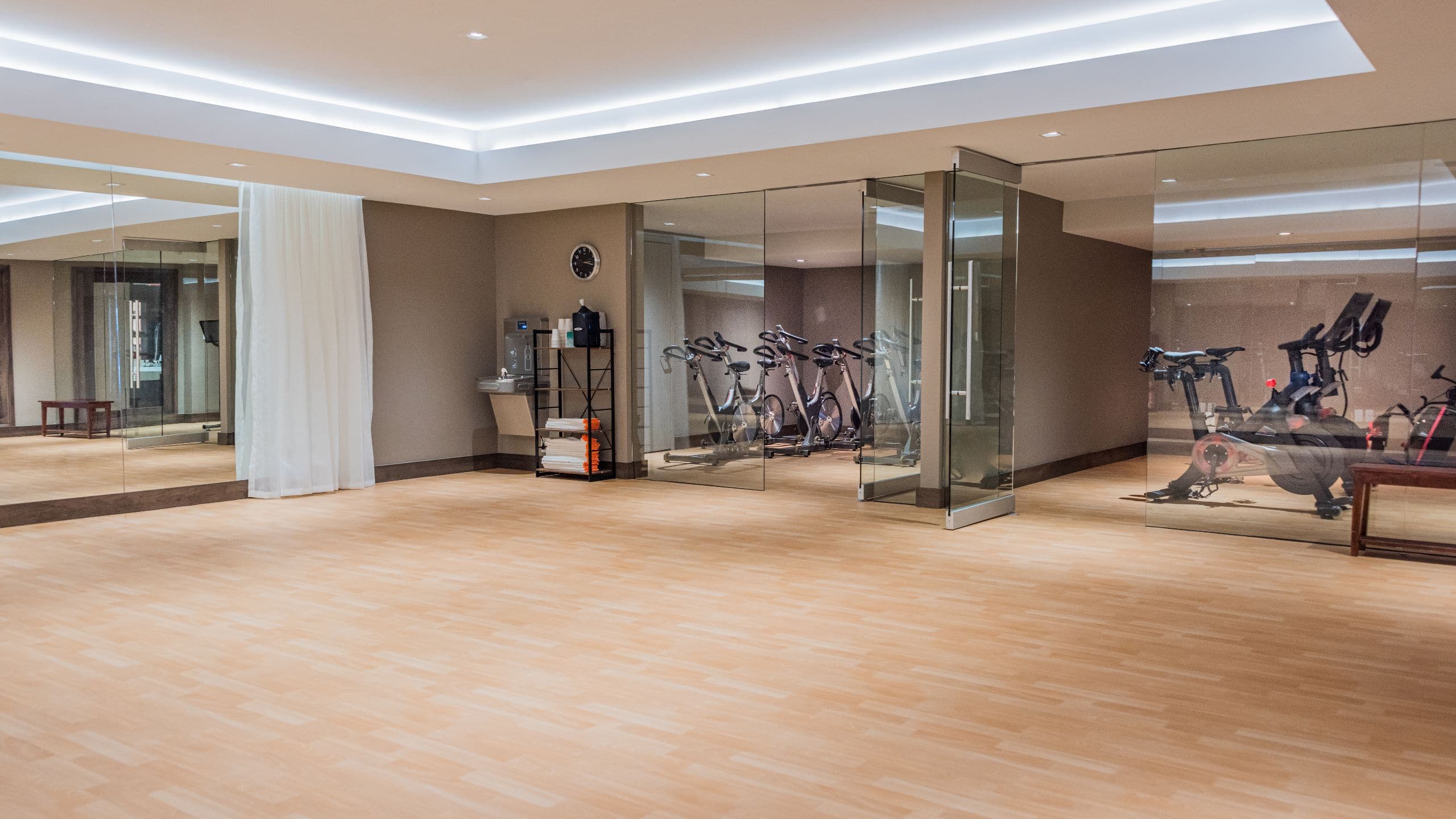 Grand Hyatt Vail Fitness Room Stationary Bikes