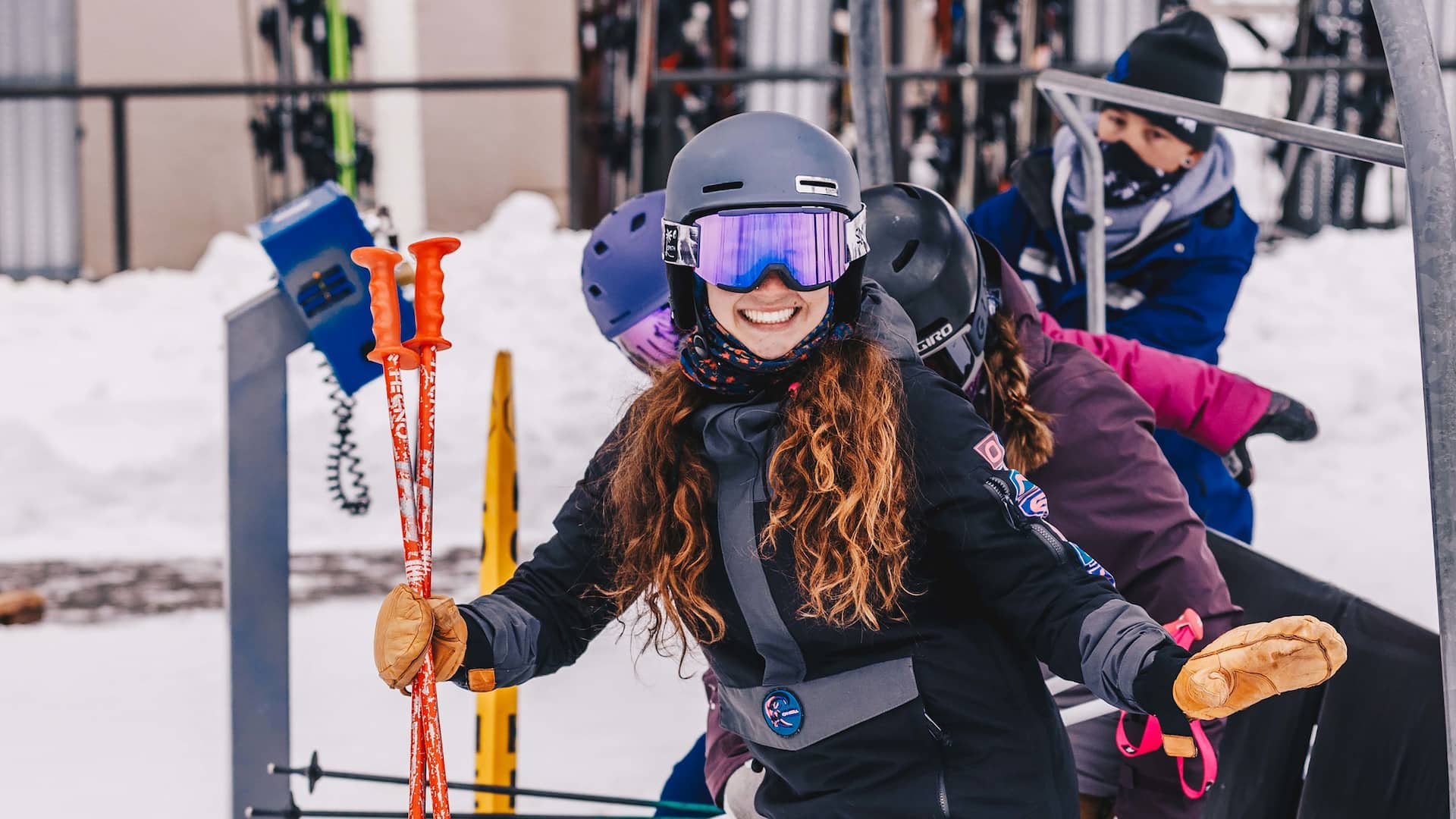 Grand Hyatt Vail Ski Chair Lift Winter