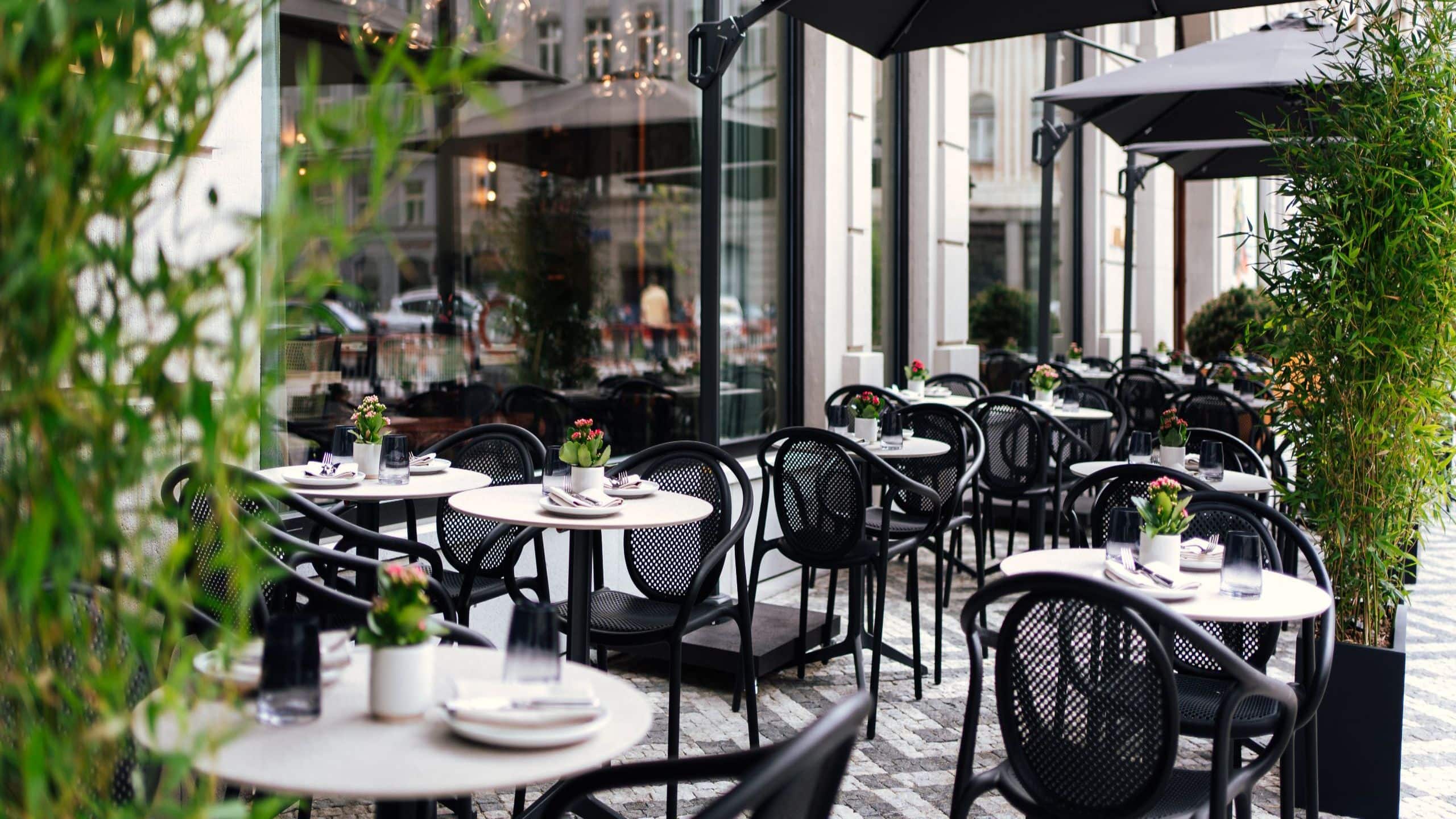 Andaz Prague Zem Restaurant Terrace Full