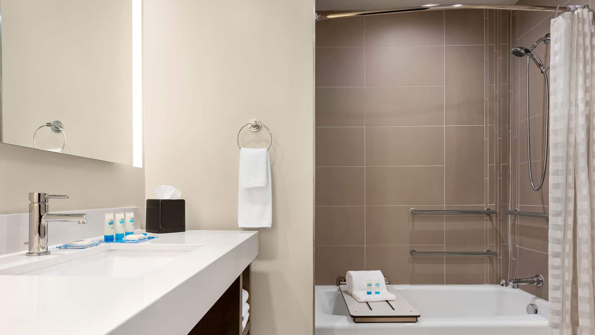 4 of 4 Hyatt House Bryan / College Station Accessible Bathroom Tub