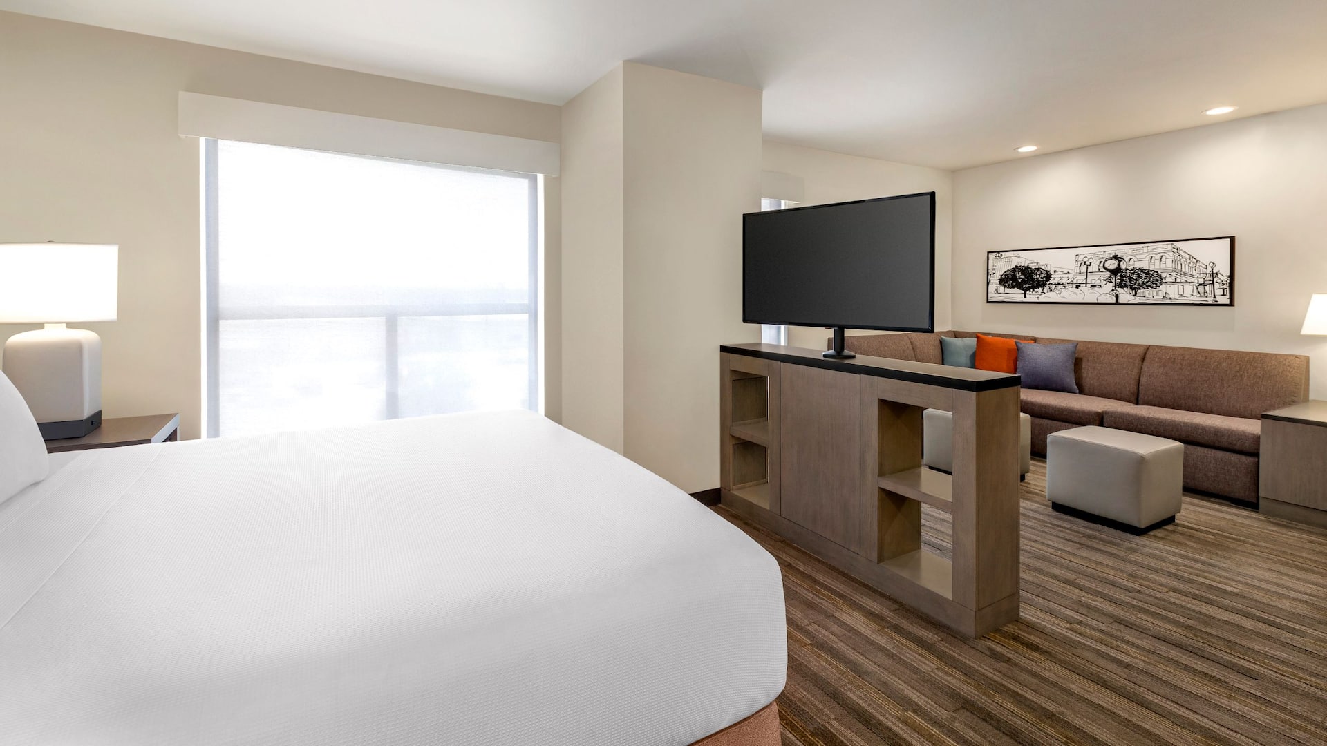 Hyatt House Bryan / College Station Den Accessible Guestroom 1 King Bed