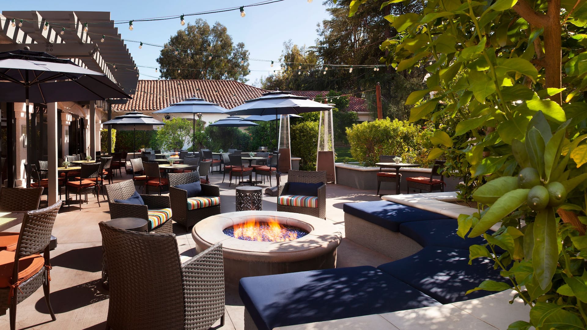 Hyatt Regency Westlake Harvest Patio Daytime View