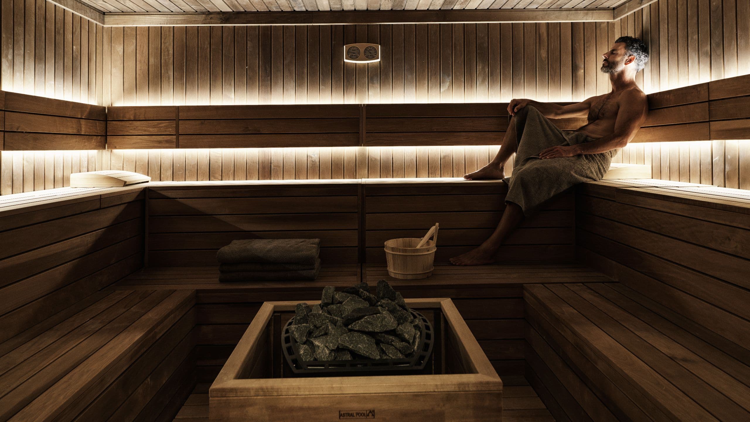 Magma Resort Santorini Steaming Room Model