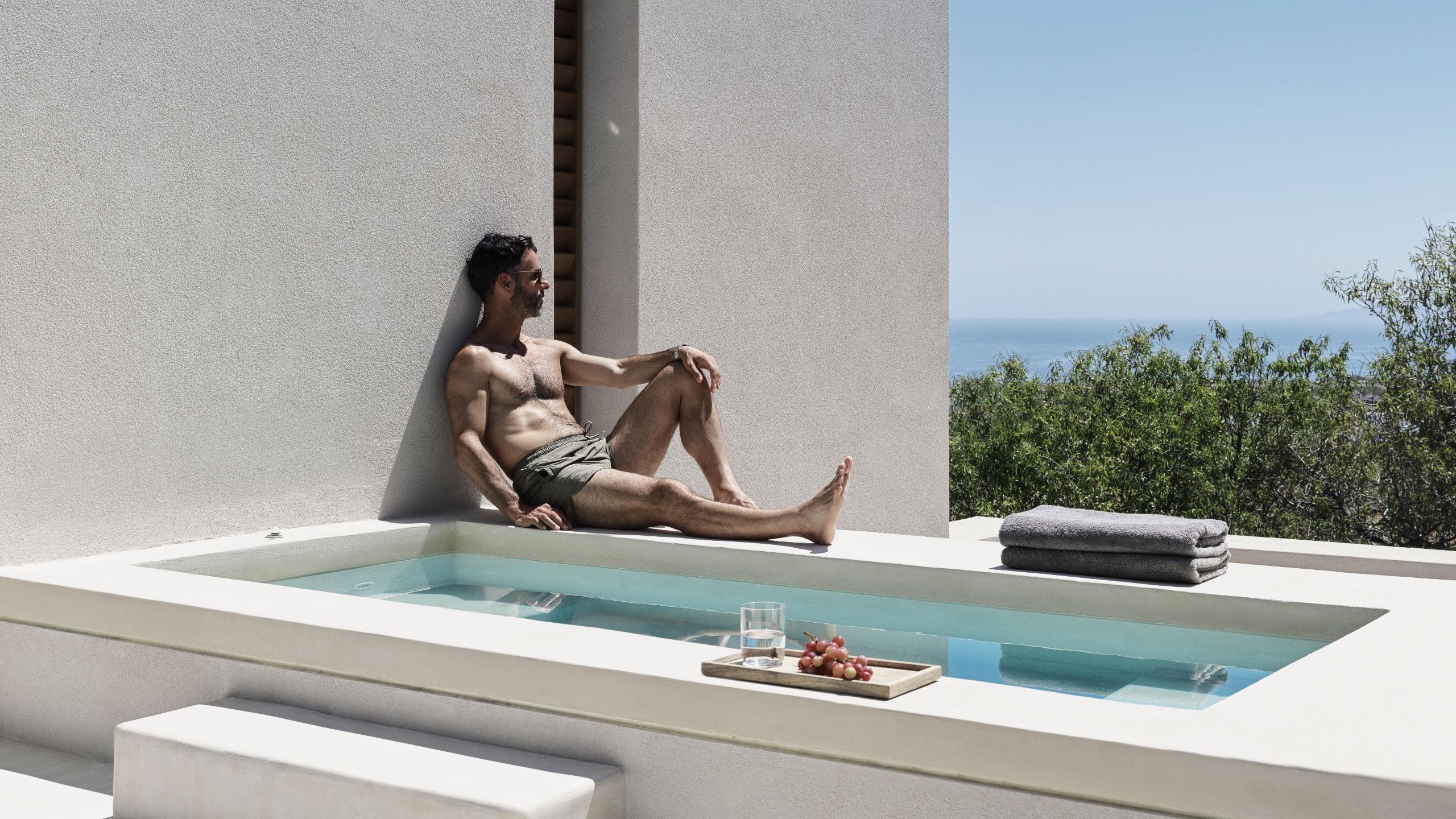 Magma Resort Santorini Hot Tub Suite Model