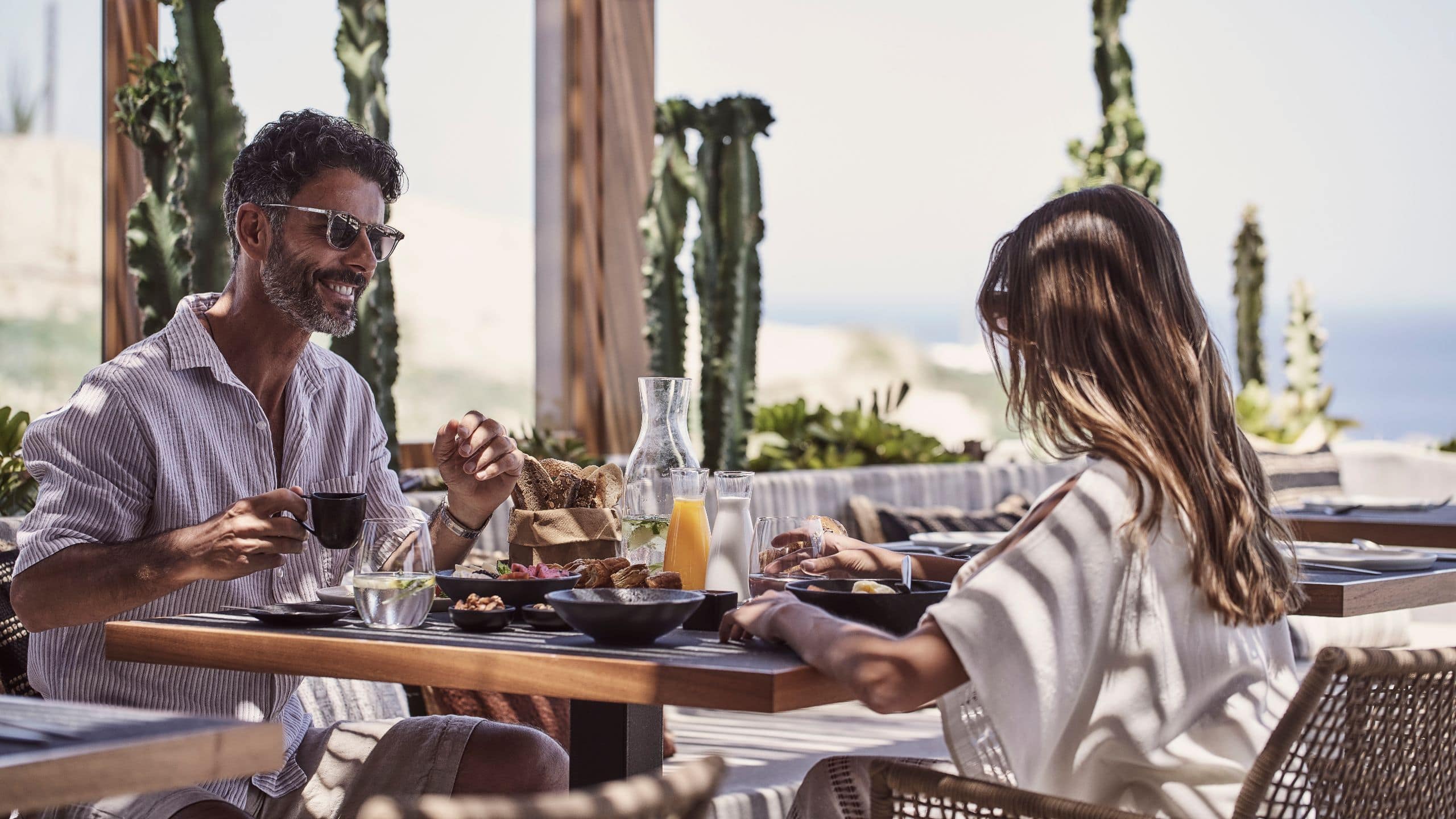 Magma Resort Santorini Magma Models Eating Restaurant