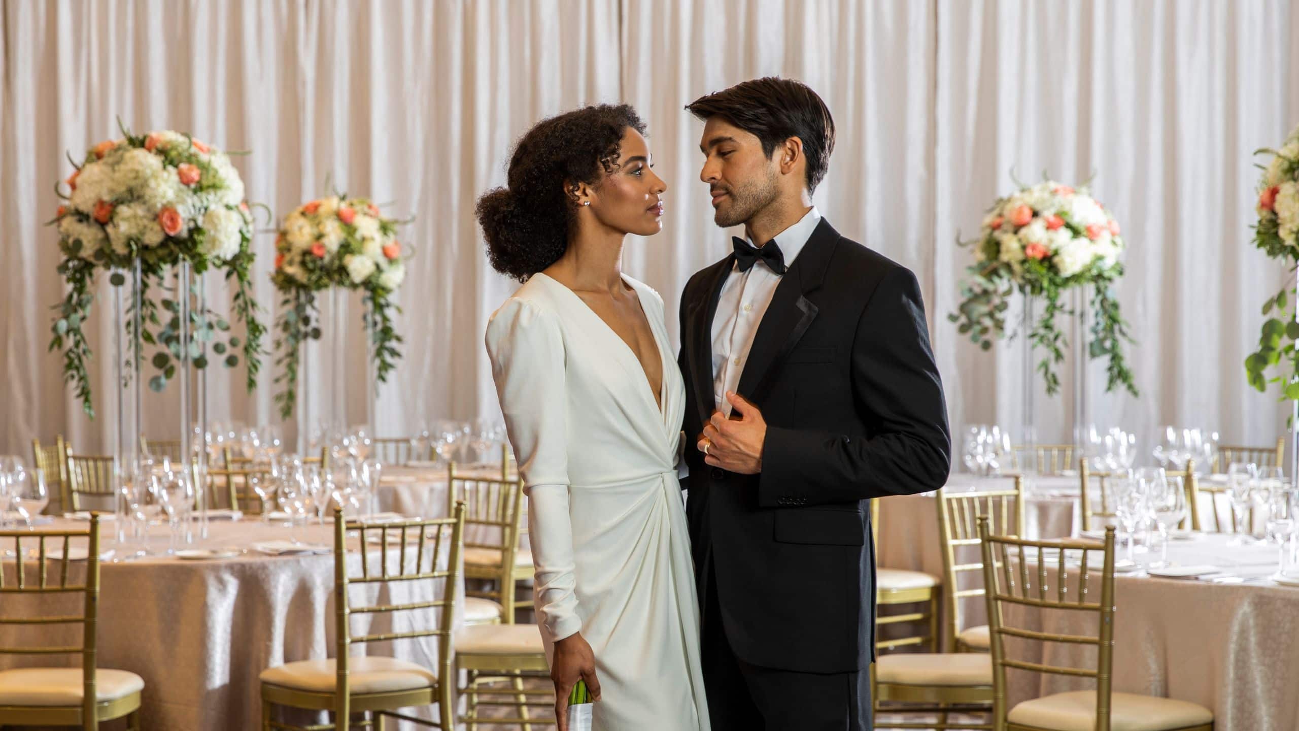 Park Hyatt Chicago Wedding Couple Salon