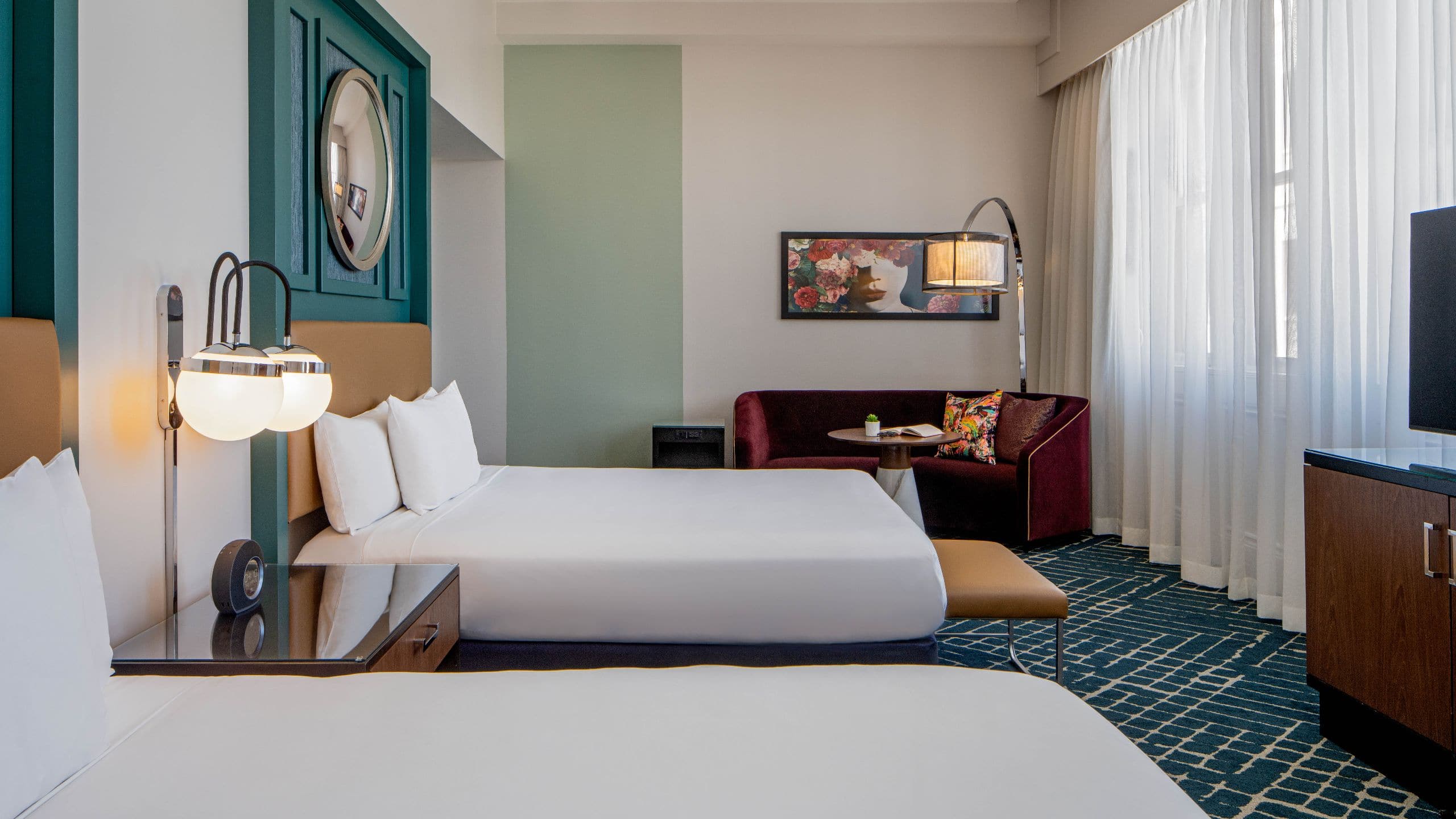 第 1，共 2 Hyatt Centric French Quarter New Orleans Ada Two Queen Beds