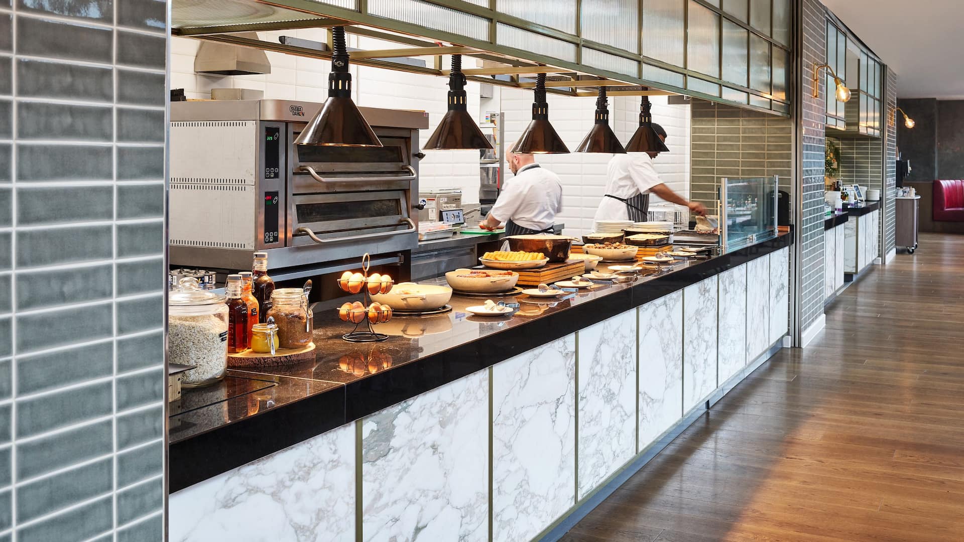 Hyatt Regency Manchester Laureate Restaurant Breakfast Chefs