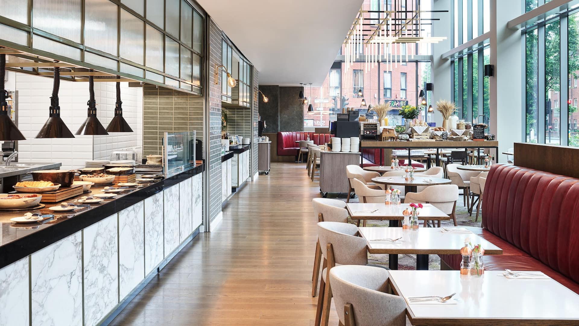 Hyatt Regency Manchester Laureate Restaurant Breakfast