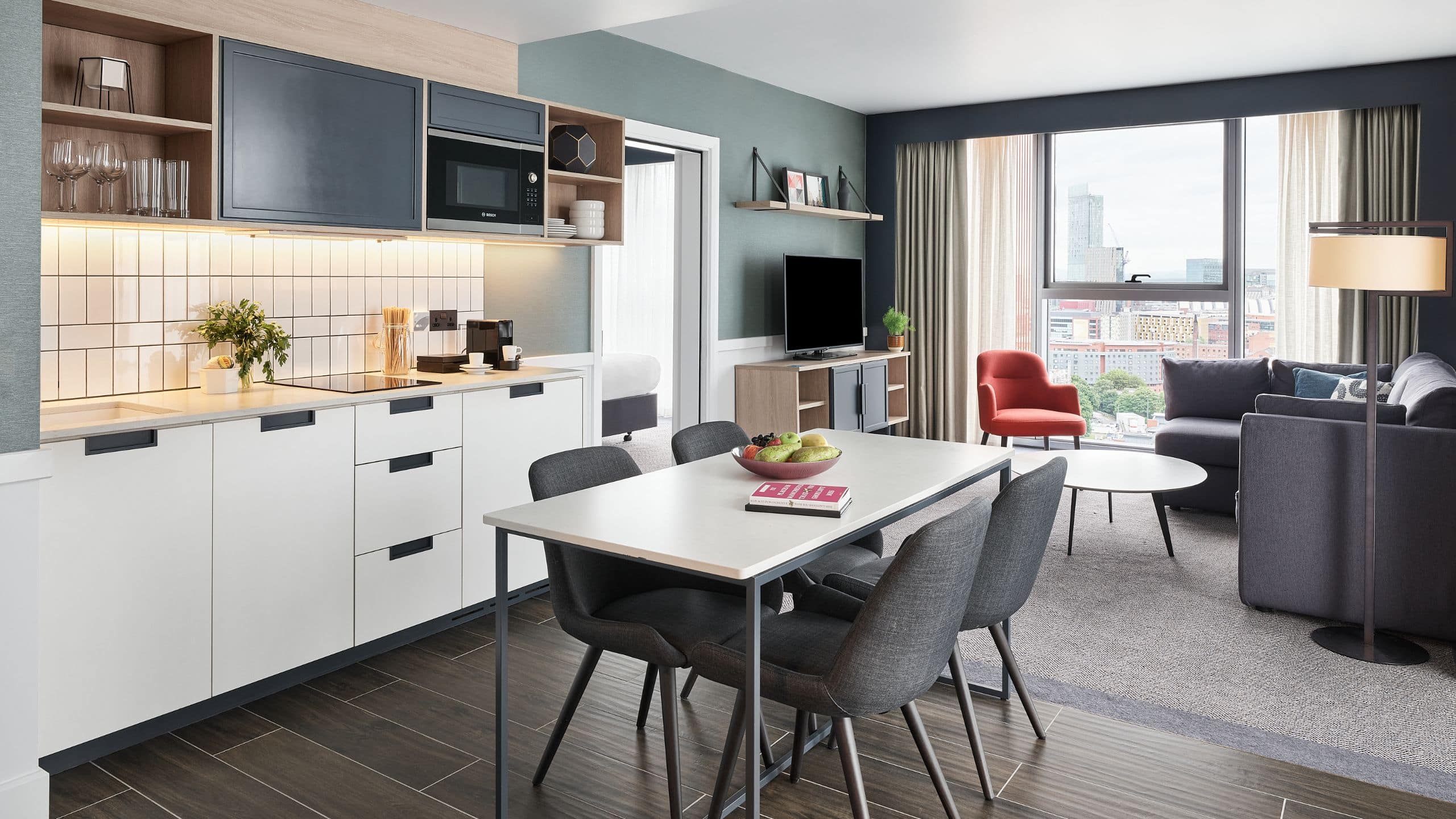 Hyatt House Manchester One Bed Suite Wide