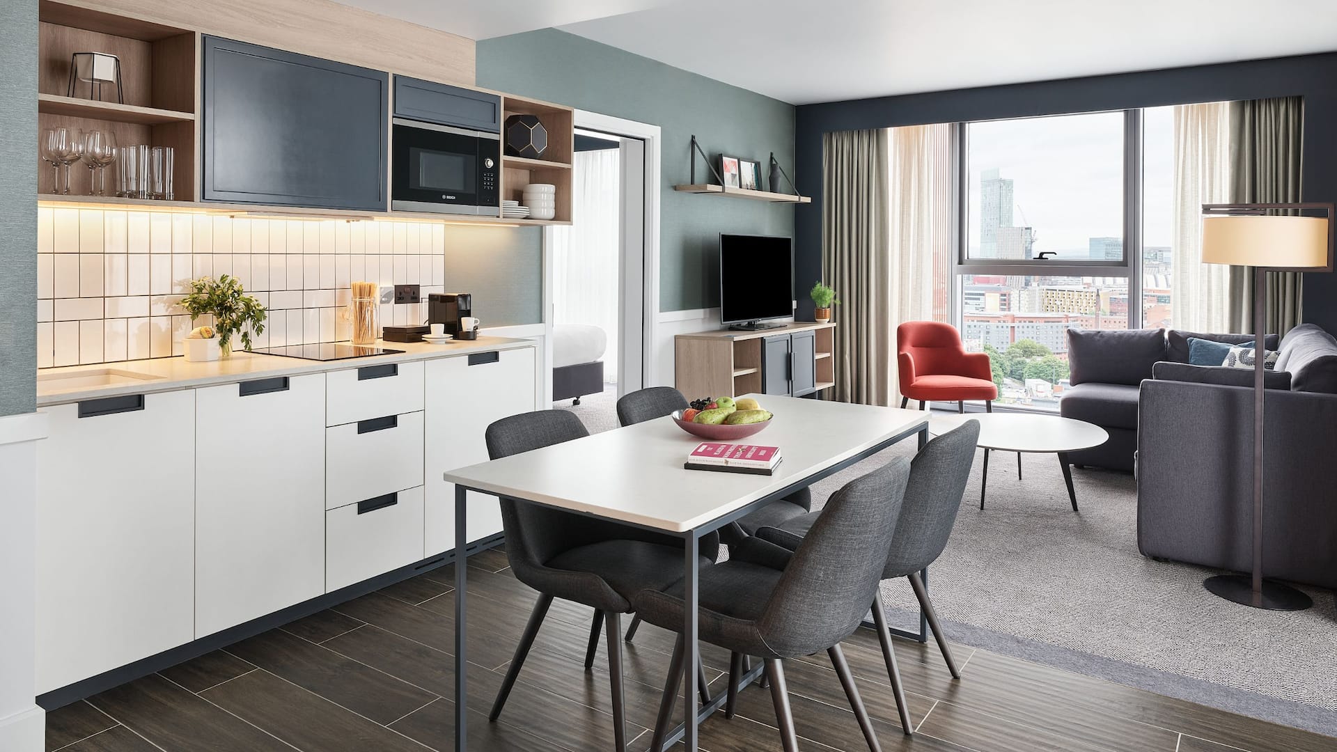 Hyatt House Manchester One Bed Suite Wide