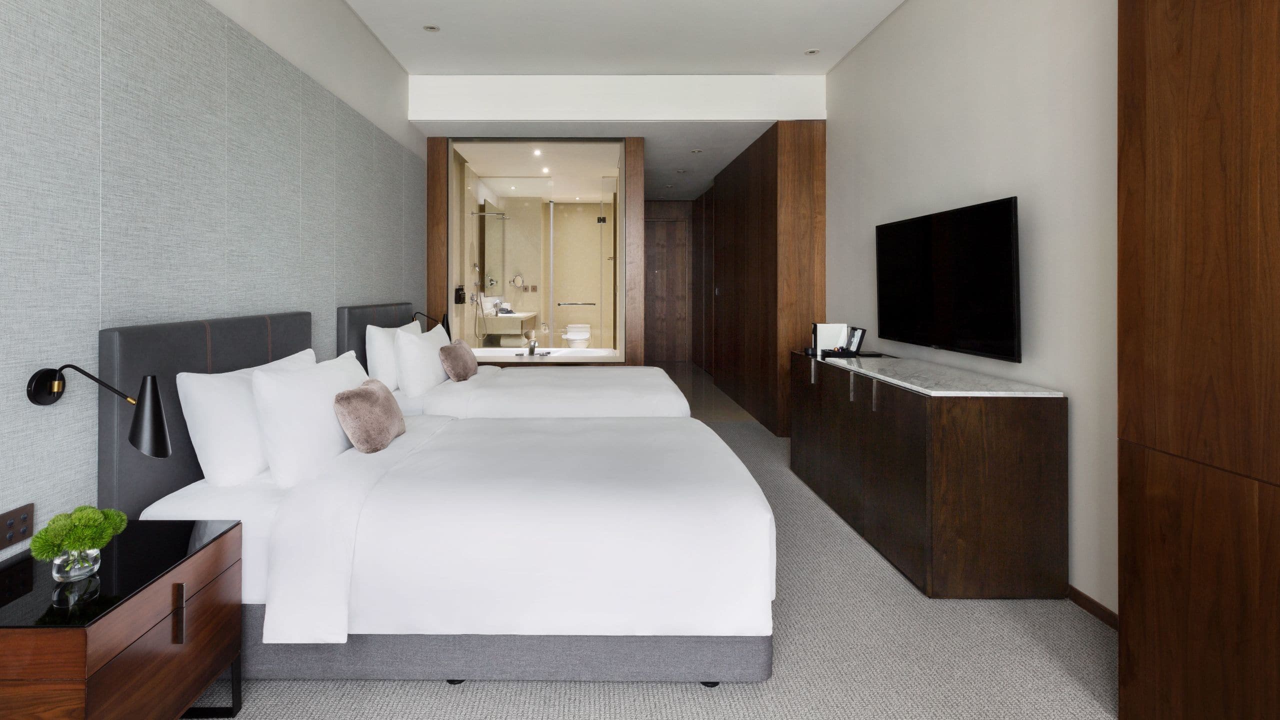 2 of 4 EPISODE Hsinchu Two Twin Beds Guestroom Layout