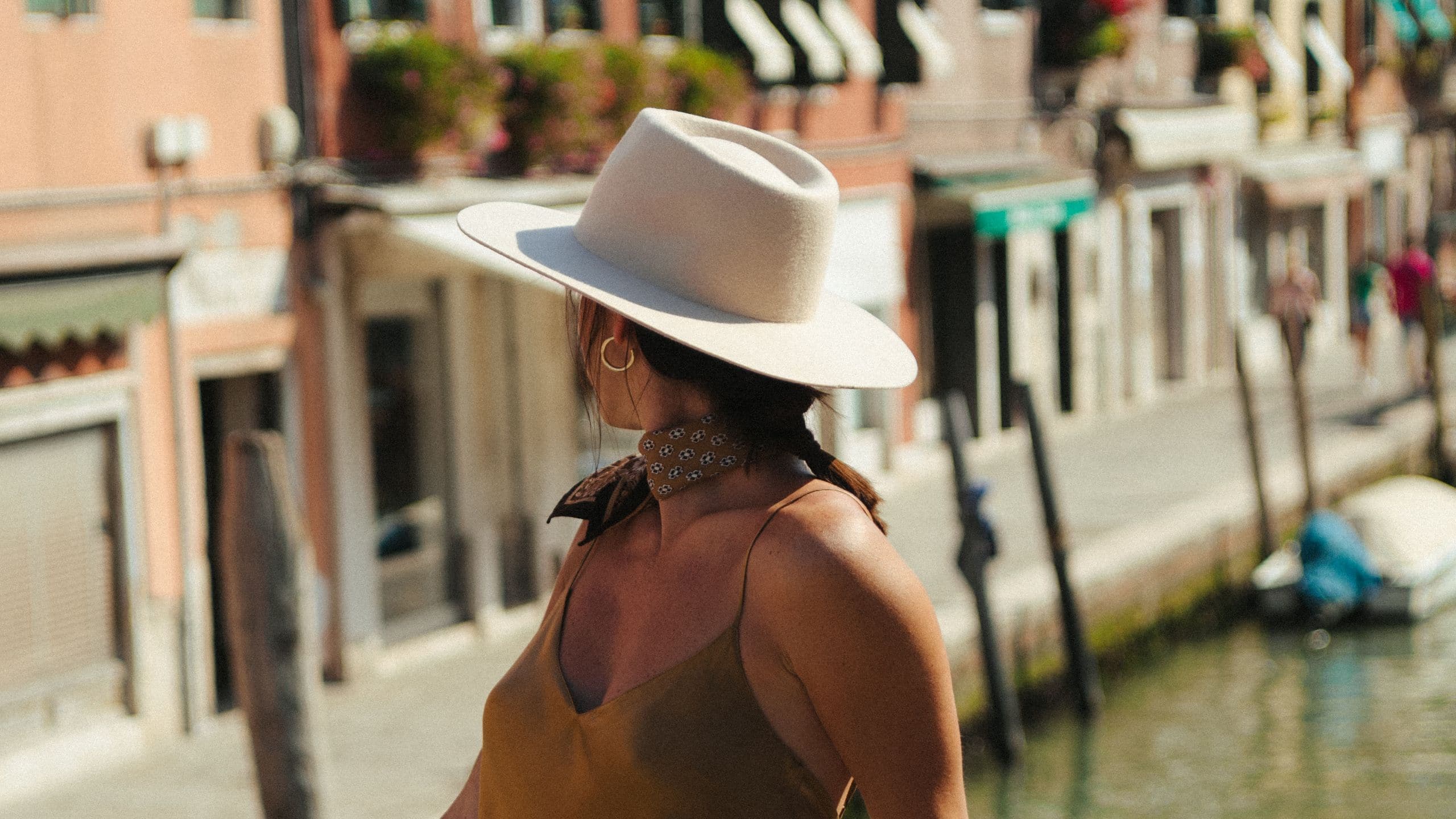 Hyatt Centric Murano Venice Destination Bridge Woman