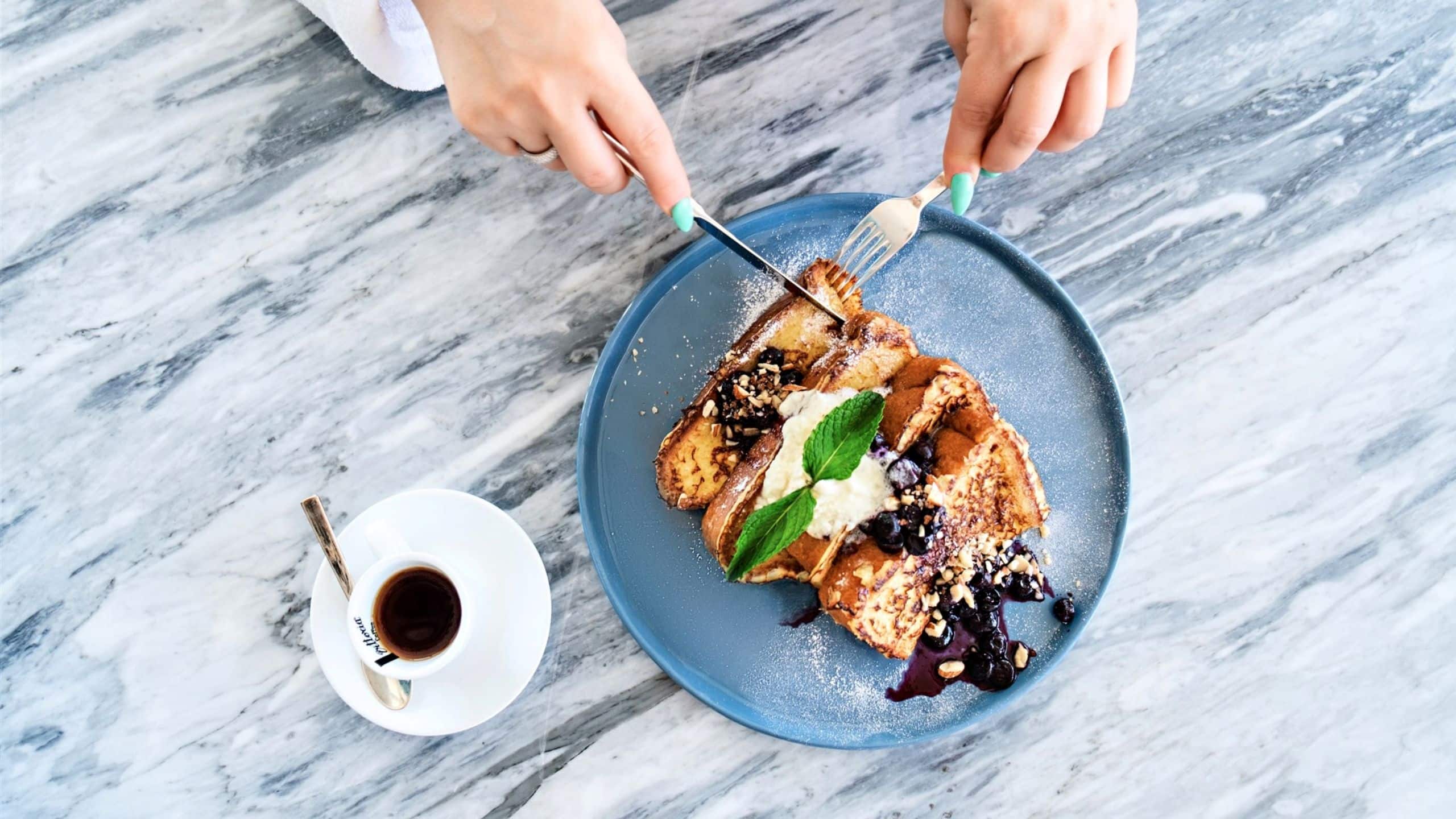 Andaz West Hollywood Blueberry French Toast