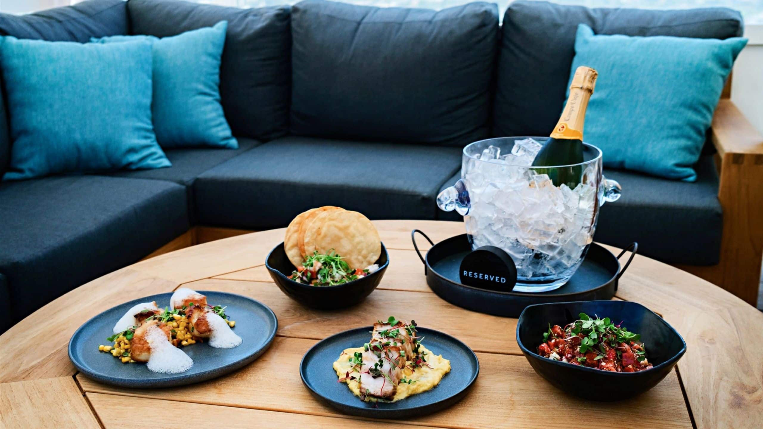 Andaz West Hollywood Entree Group Champagne
