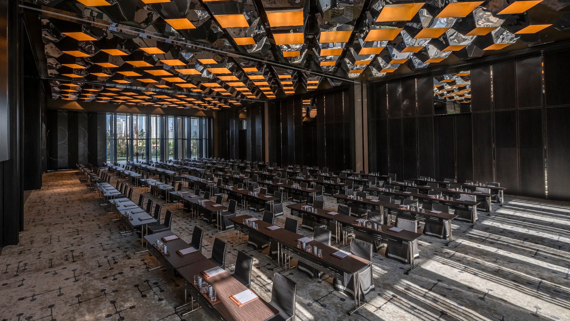 Grand Hyatt Gurgaon Ballroom Conference Setup