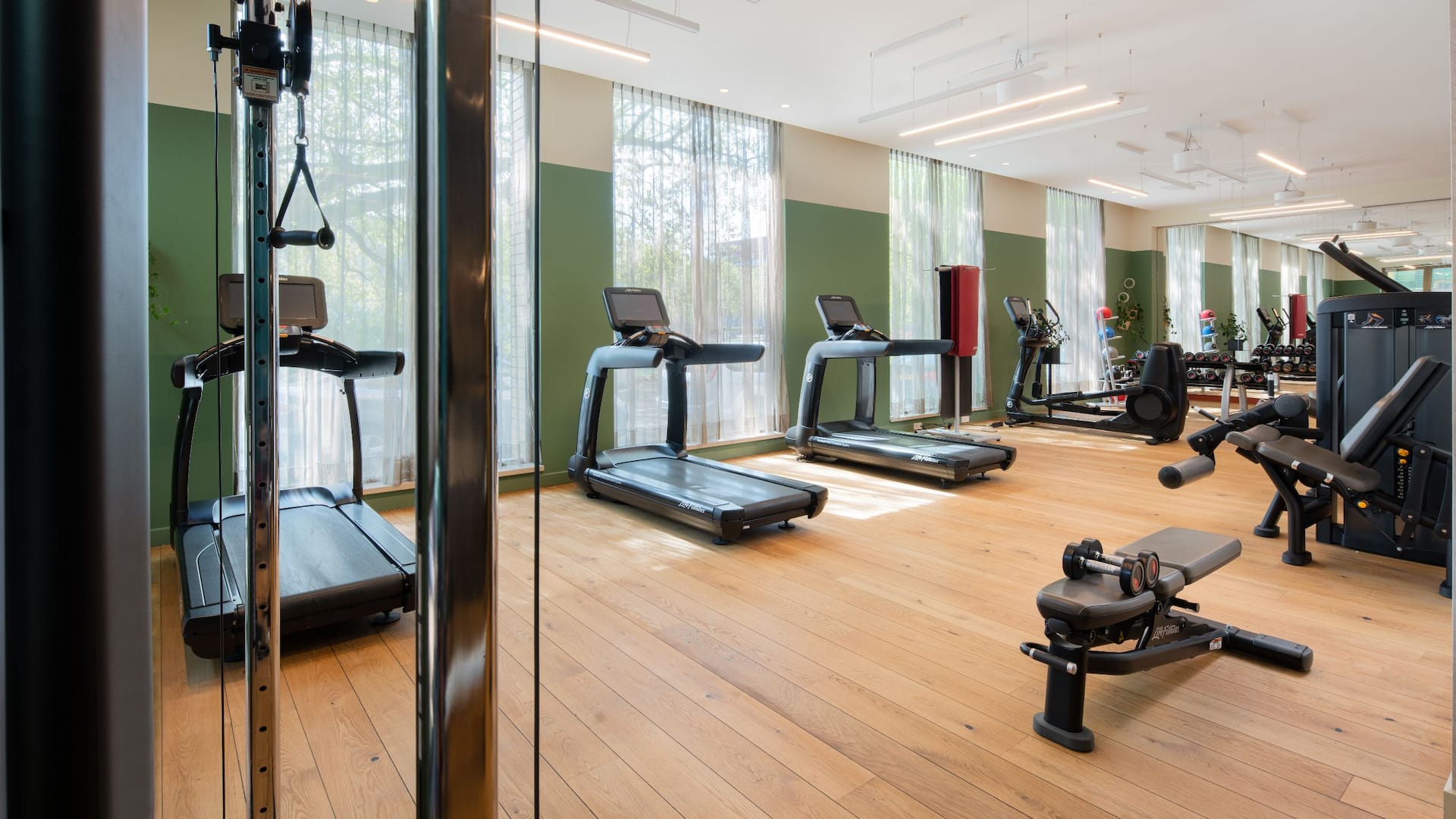 Hyatt Regency Amsterdam Fitness Center Layout