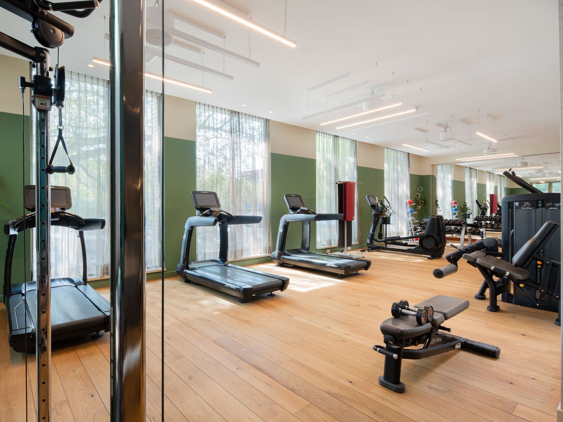 Hyatt Regency Amsterdam Fitness Center Layout