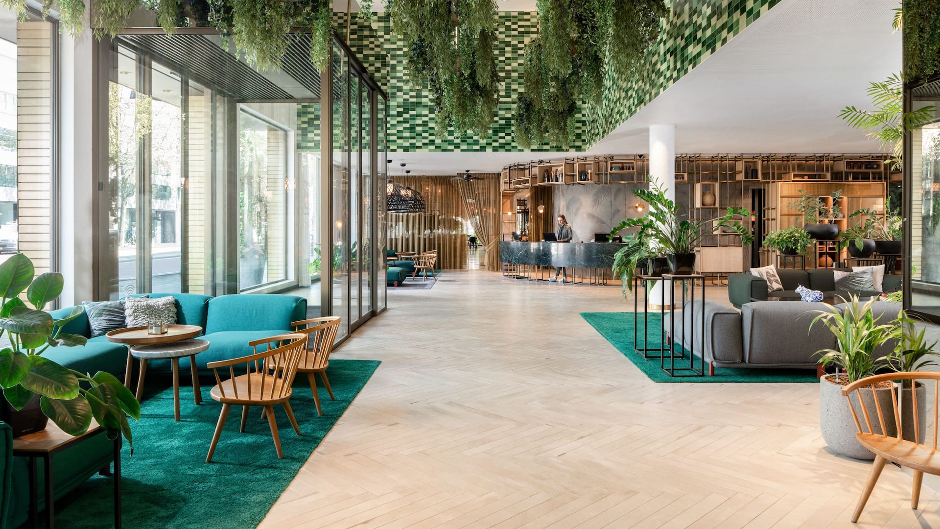 Hyatt Regency Amsterdam Lobby View