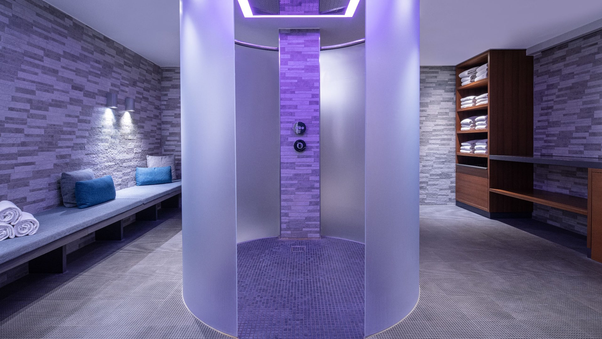 Hyatt Regency Amsterdam Spa Shower Experience