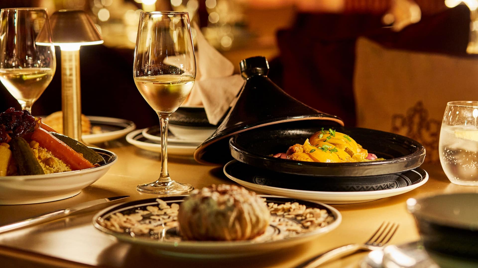 Hyatt Regency Casablanca Dar Beida Dinner Spread