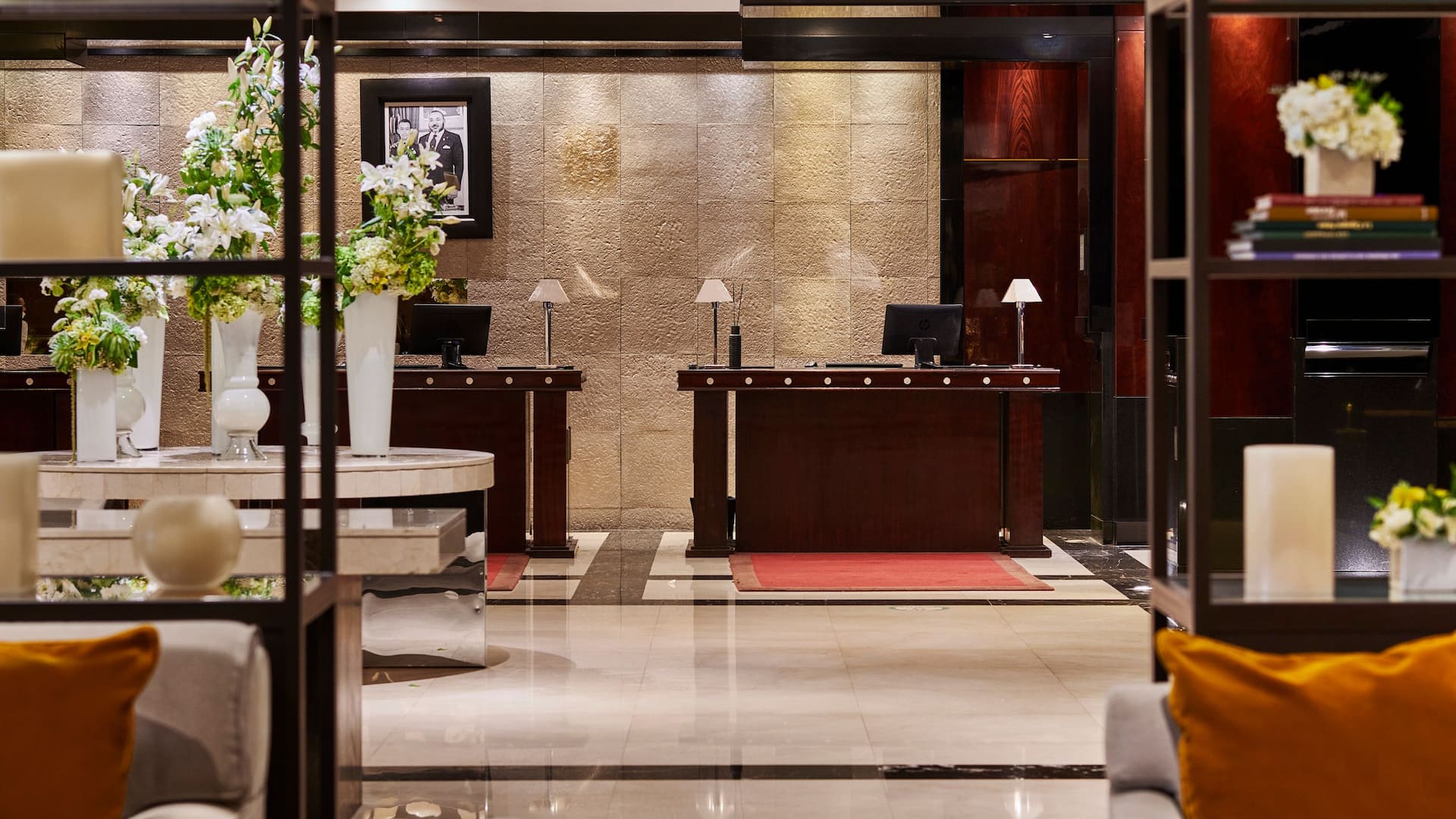Hyatt Regency Casablanca Lobby Front Desk