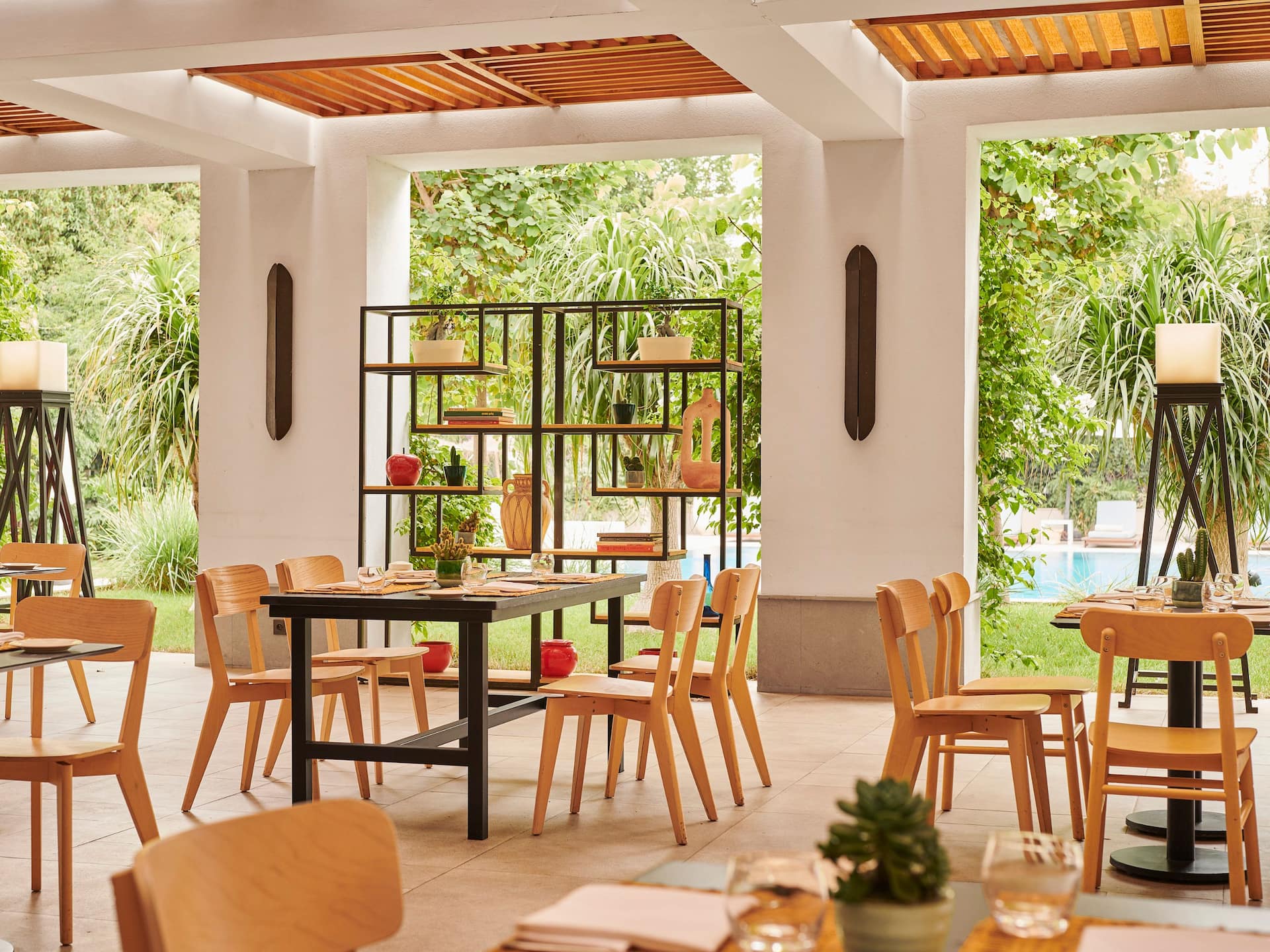 Hyatt Regency Casablanca Pergola Beach House Seating
