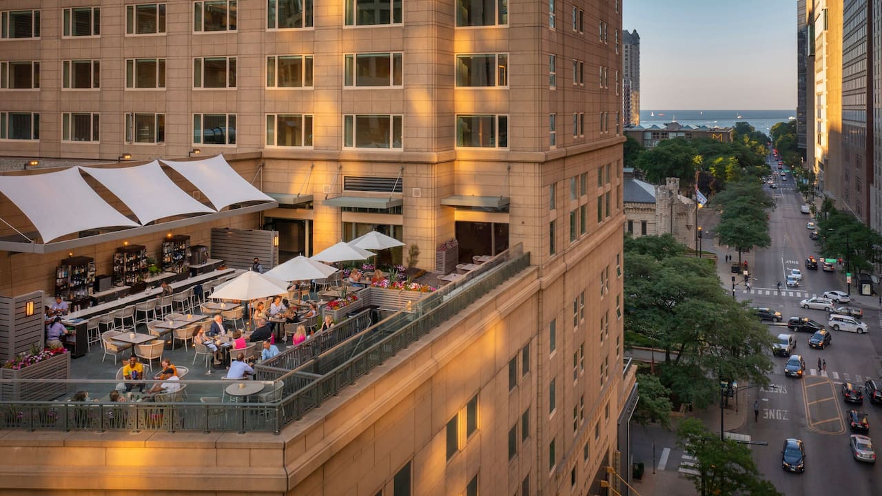 Exterior Terrace Aerial View