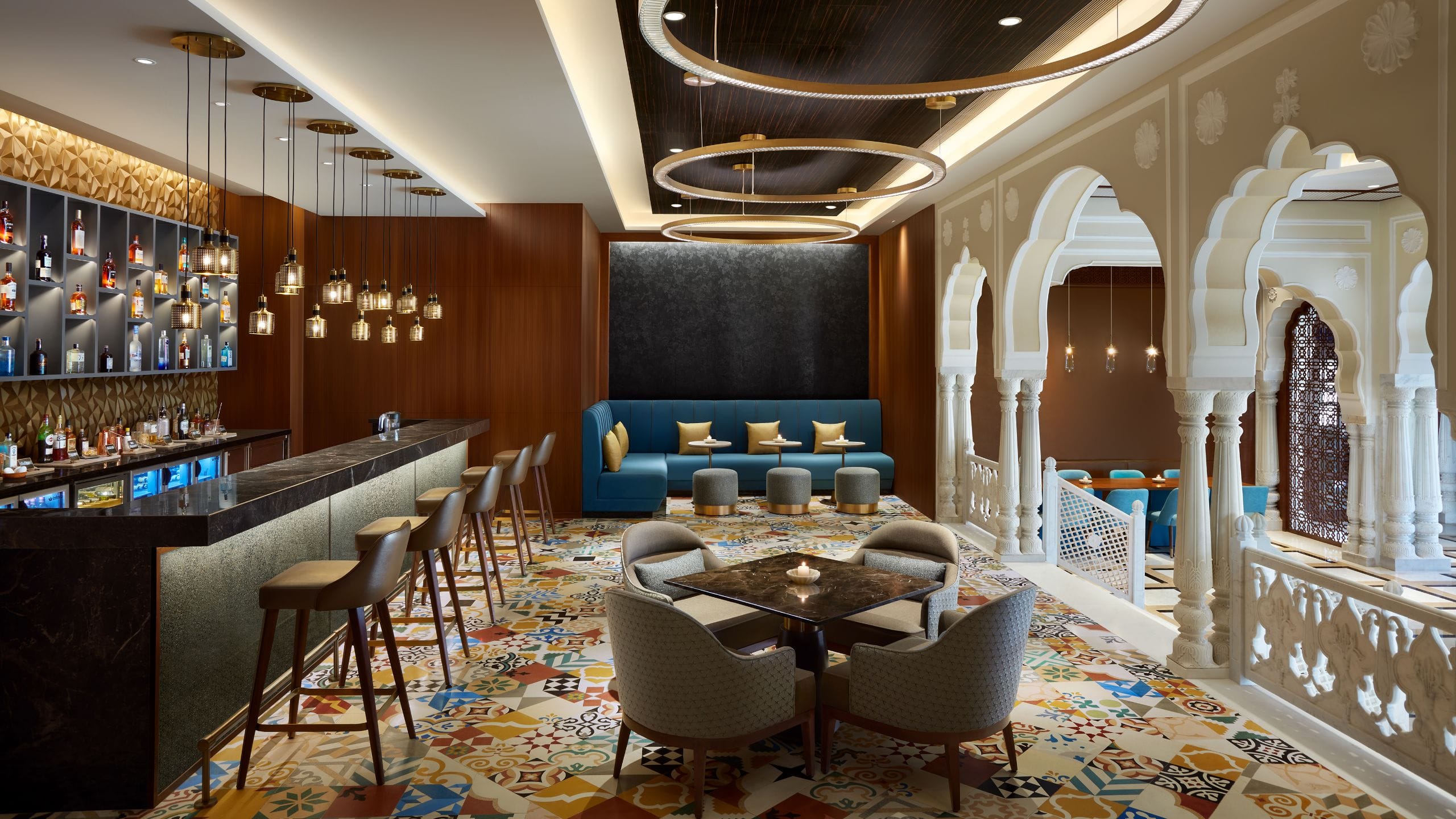 Hyatt Regency Jaipur Mansarovar Royal Bakery Bar Seating