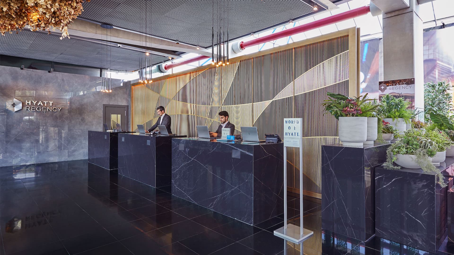 Hyatt Regency Barcelona Tower Lobby