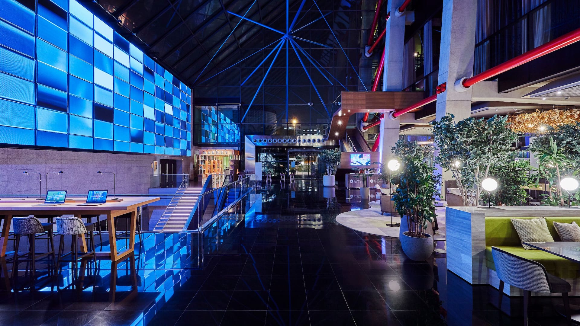Hyatt Regency Barcelona Tower Lobby