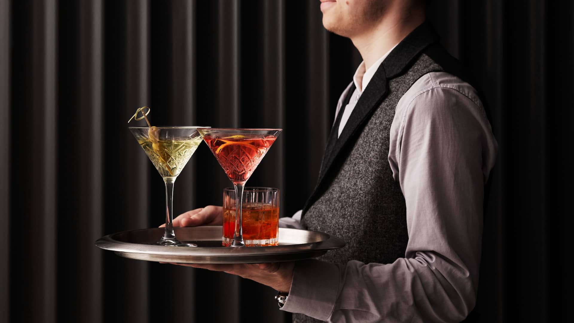 1 of 3 Hyatt Regency London Stratford Bartender Tray