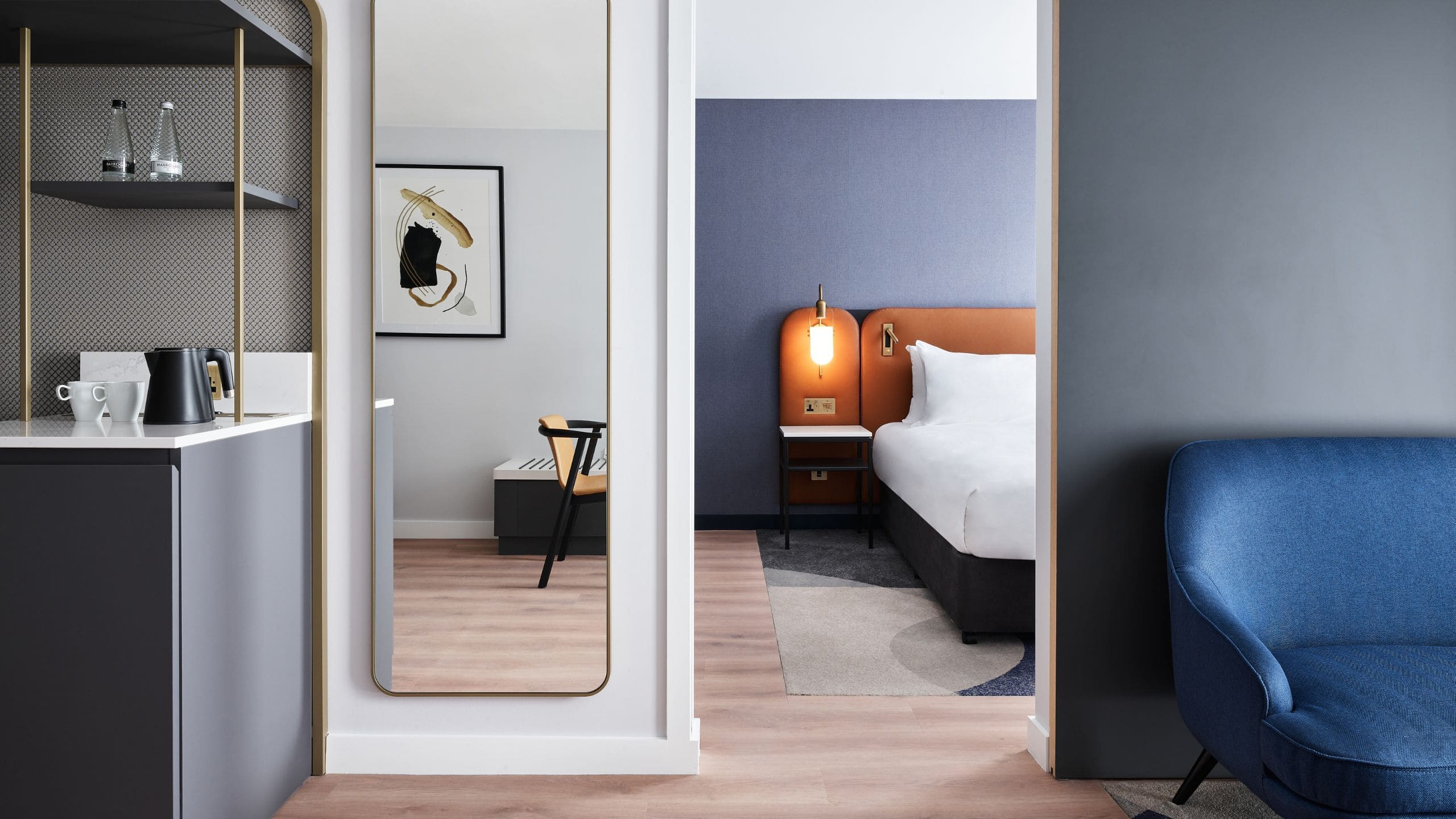 Hyatt Regency London Stratford Regency Suite Sofa