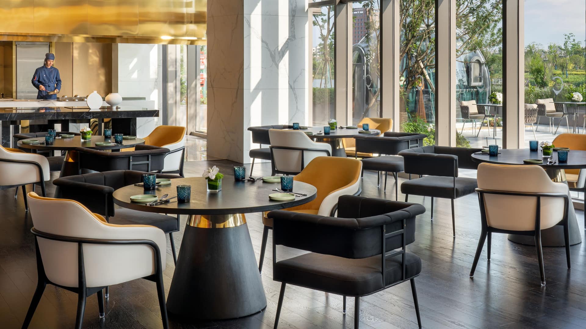 1 of 3 Hyatt Centric Lakeside Ningbo Restaurant Seating