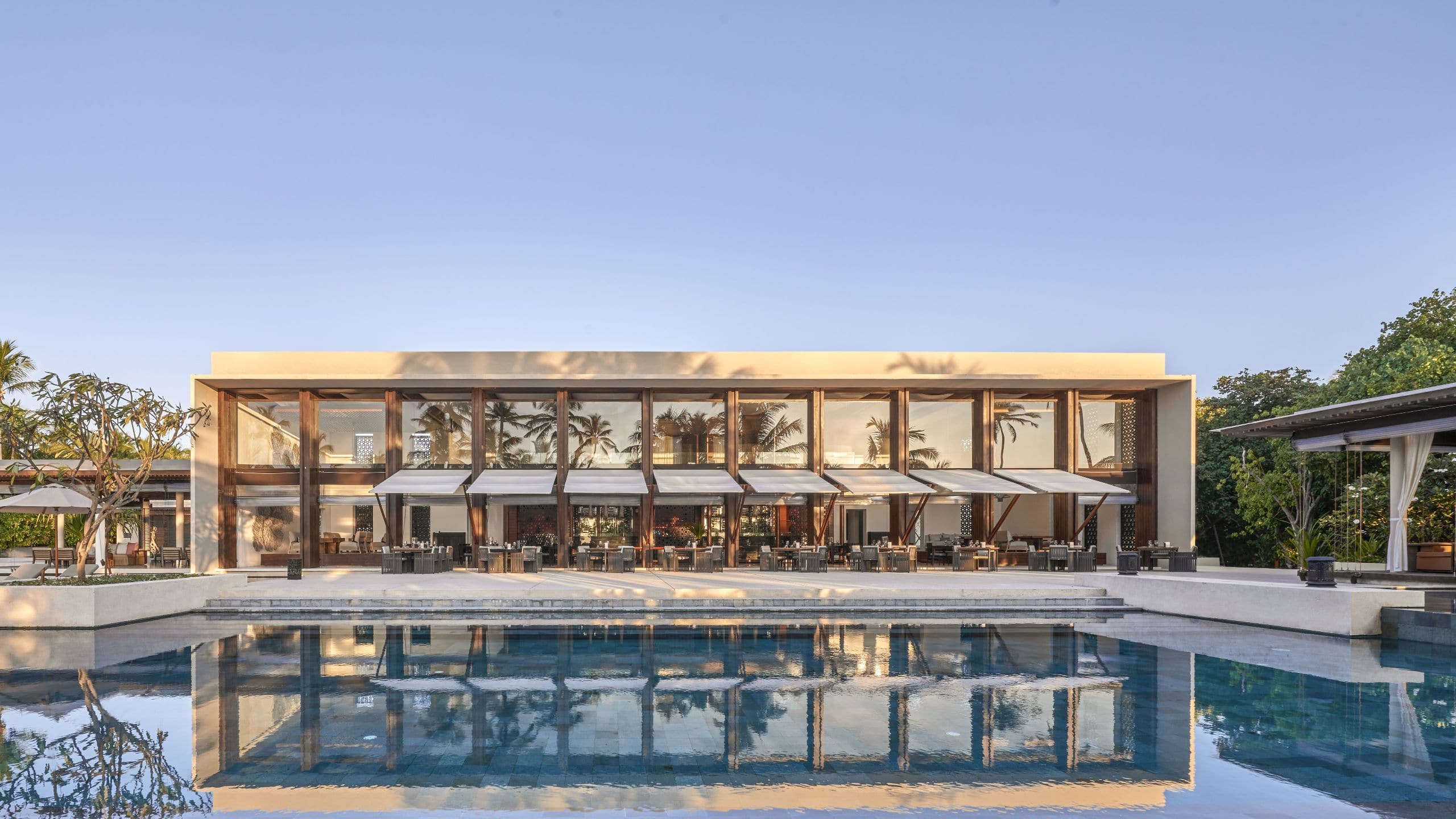 Park Hyatt Maldives Hadahaa The Dining Room Exterior