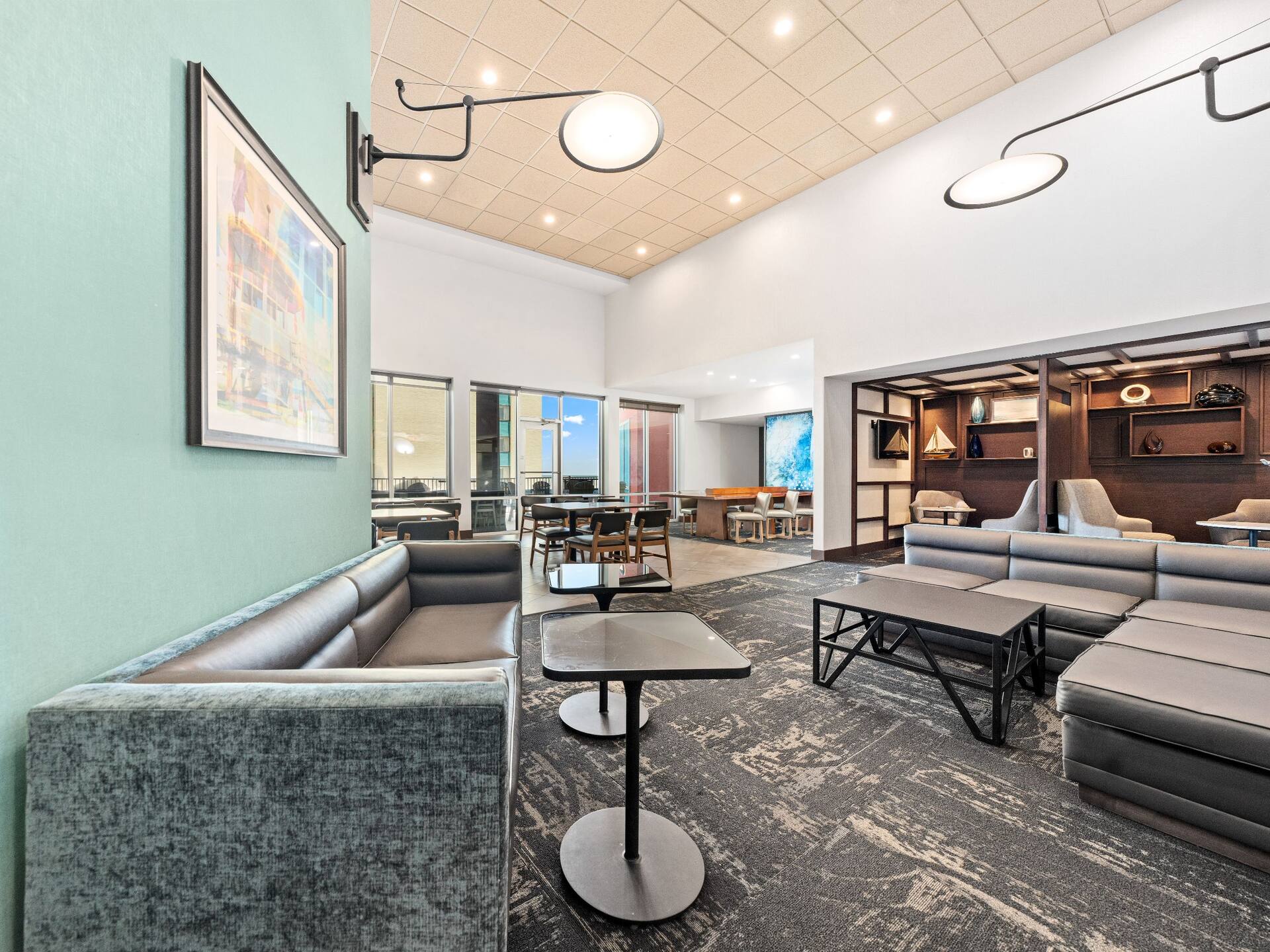 Hyatt Place Ocean City / Oceanfront Breakfast Area Seating